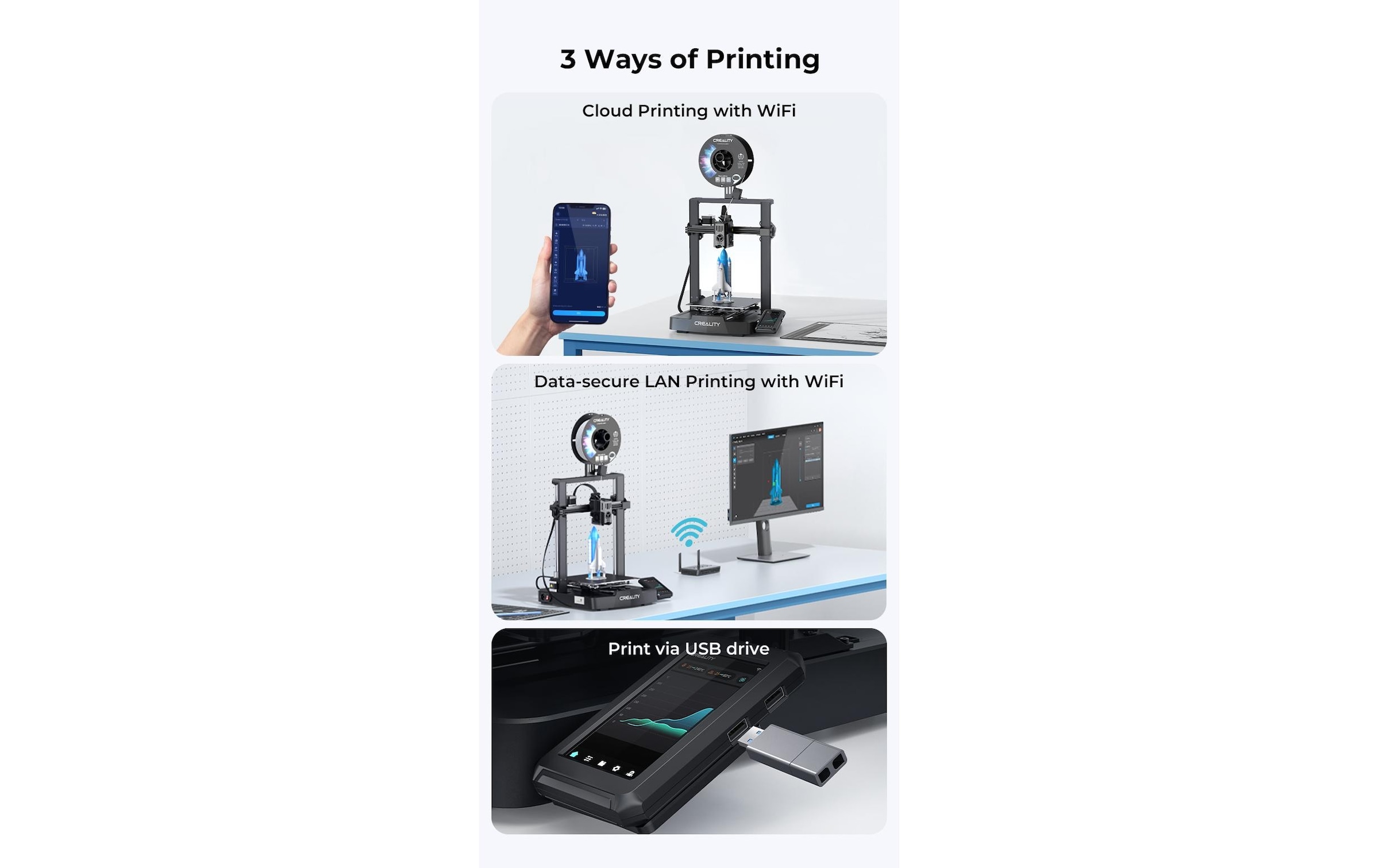 Creality 3D-Drucker »Ender 3 V3 KE«