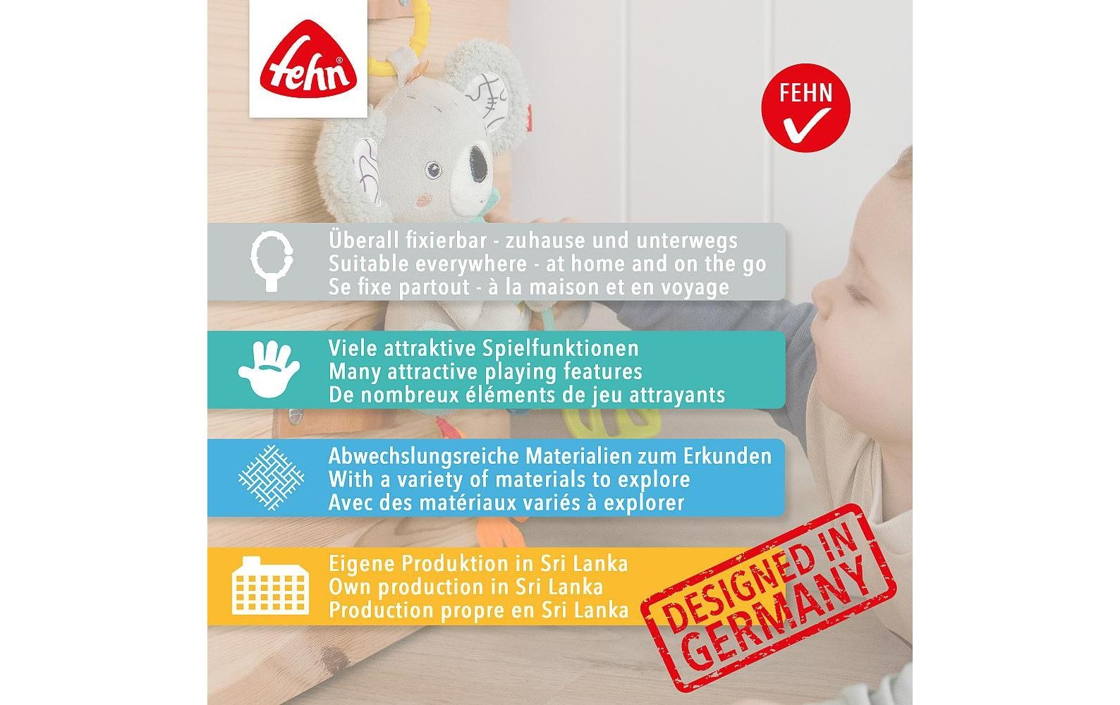 Fehn Kinderwagenkette »Activity-Spirale Hummer«