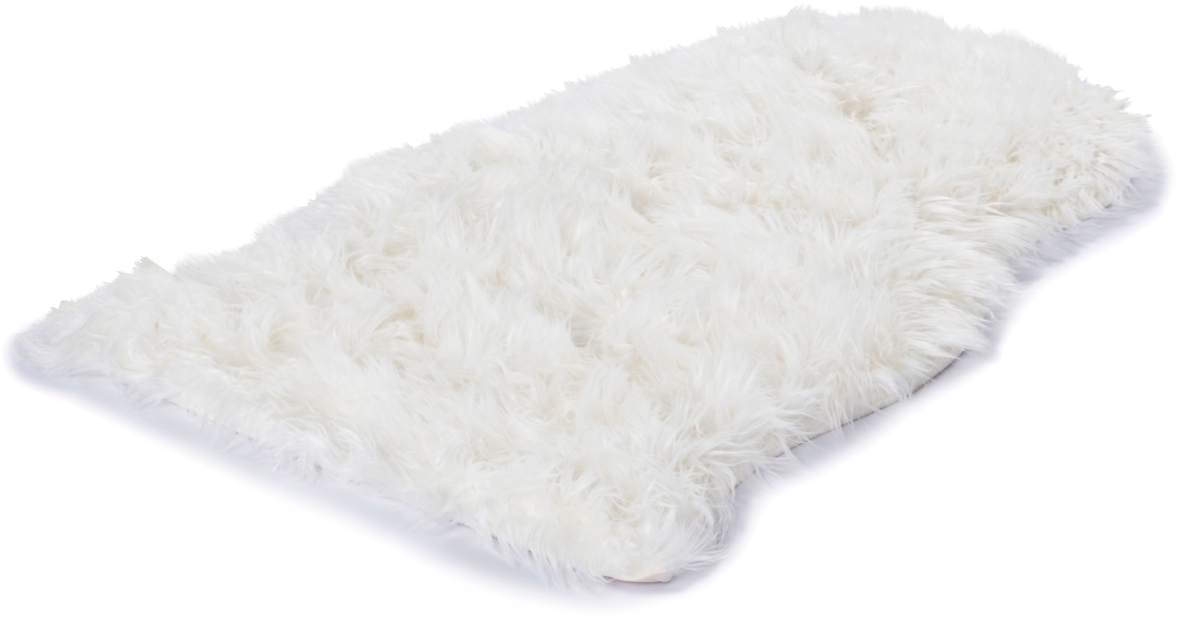 Gino Falcone Fellteppich »Mia«, fellförmig, 75 mm Höhe, Kunstfell, Hochflor - besonders weich durch Microfaser