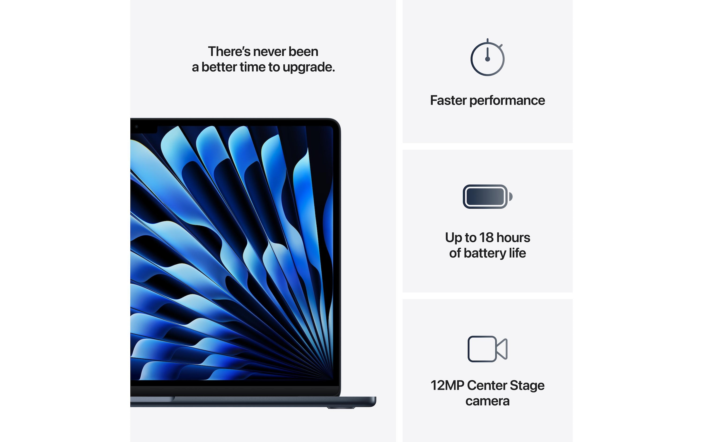 Apple Notebook »Air 15 2025 M4 10C GPU / 16 GB / 256 GB Midnight«