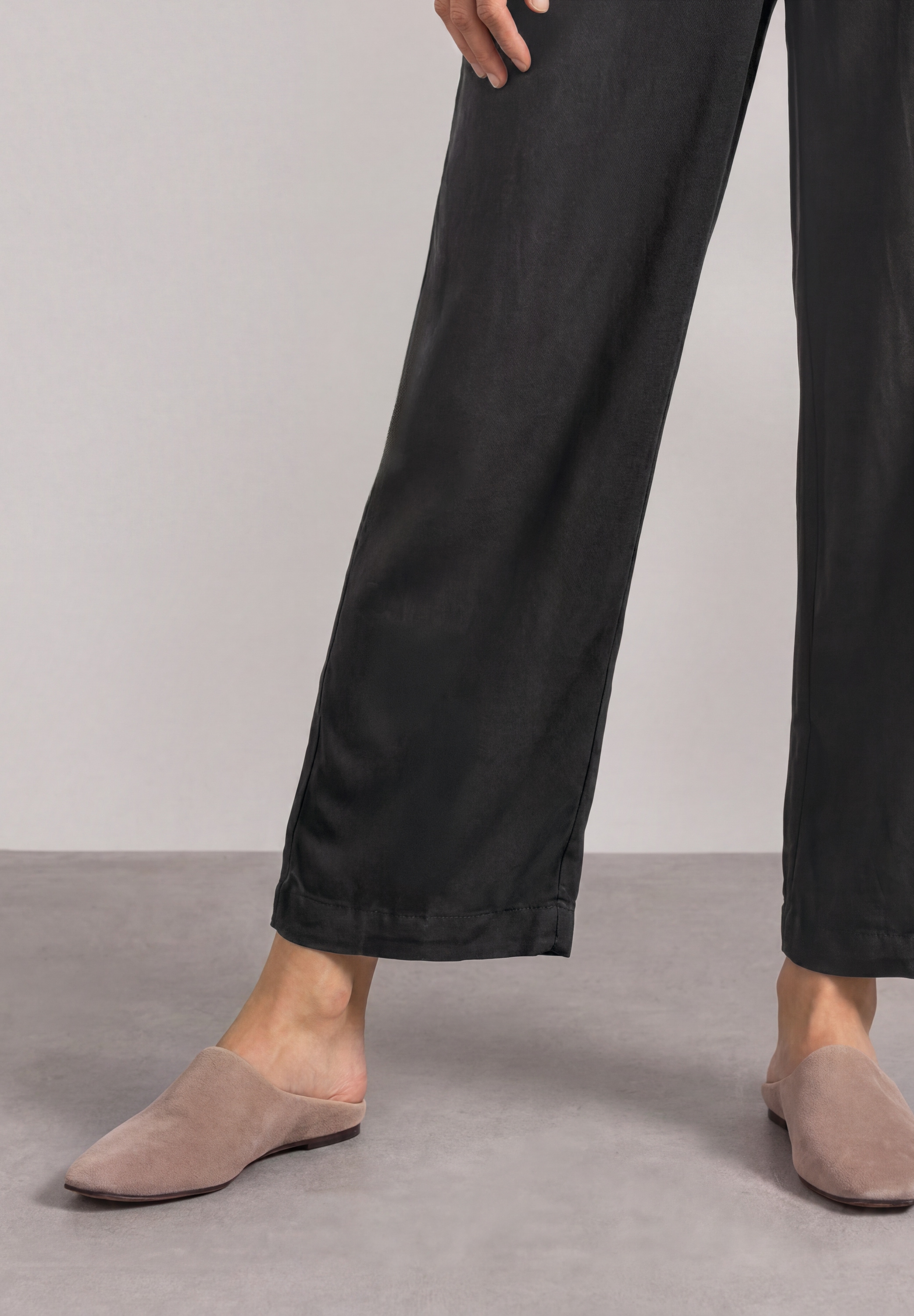 STREET ONE Pantalon en tissu »Style Emee«  pantalon d'été avec taille élastique coupe ample
