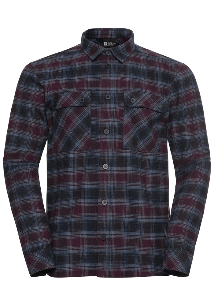 Jack Wolfskin Flanellhemd »BAJA FLANNEL SHIRT M«