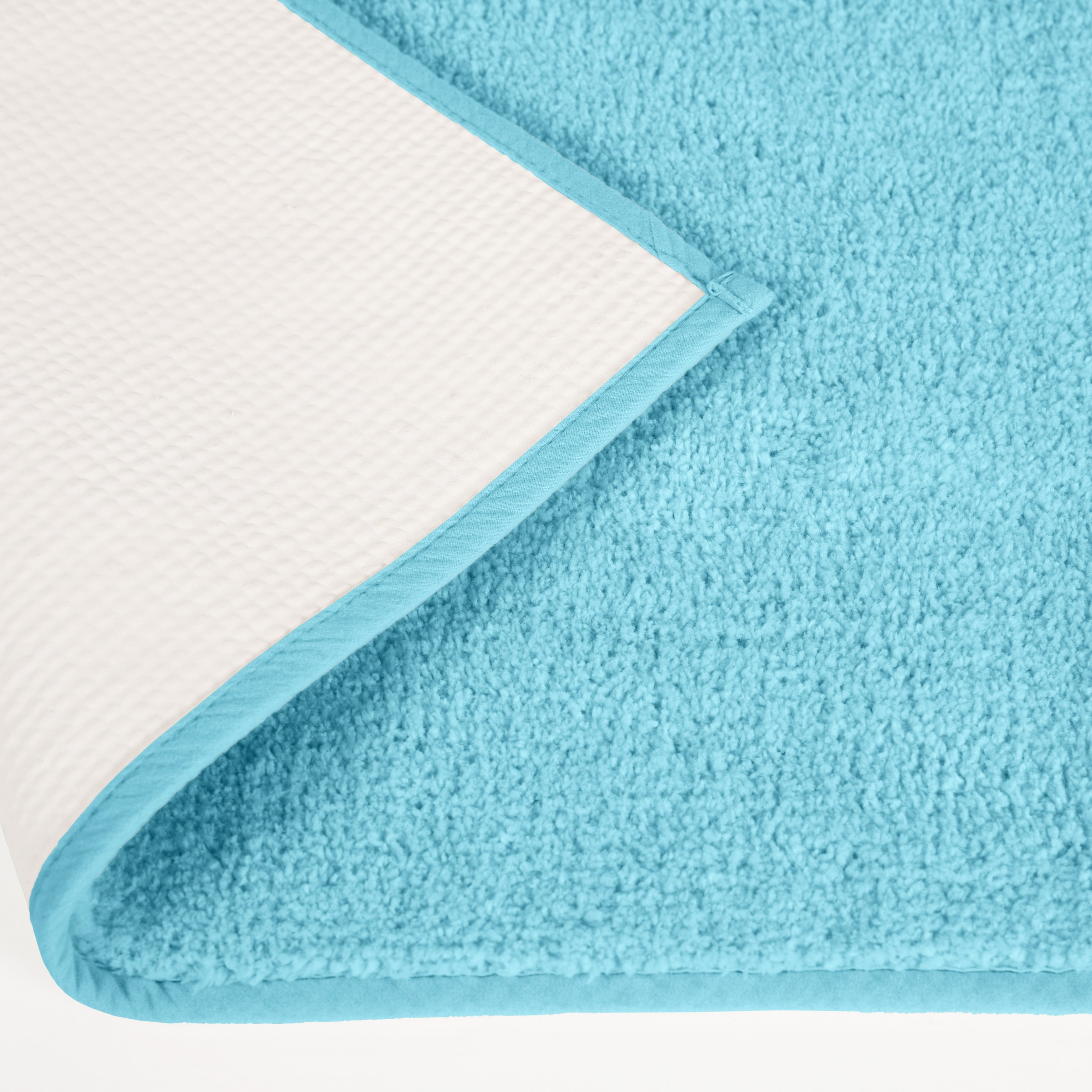 my home Badematte »Vanessa, Badvorleger, Badezimmer Teppich«, rutschhemmend beschichtet, schnell trocknend-fussbodenheizungsgeeignet-strapazierfähig, Badteppich, weiche Haptik, unifarben
