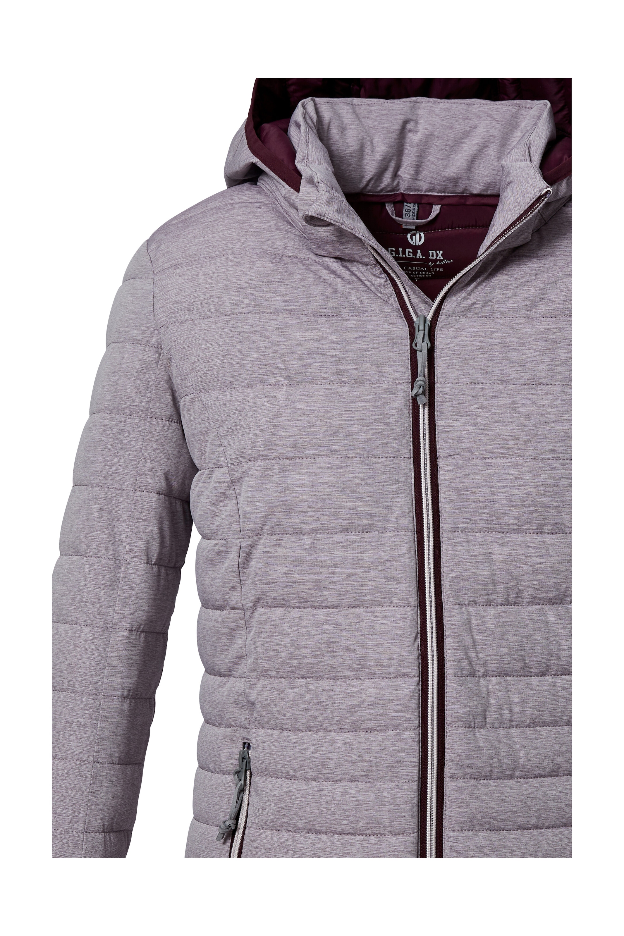 G.I.G.A. DX by killtec Steppjacke »Uyaka«, Leichte, wasserabweisende Damenjacke mit abzippbarer Kapuze