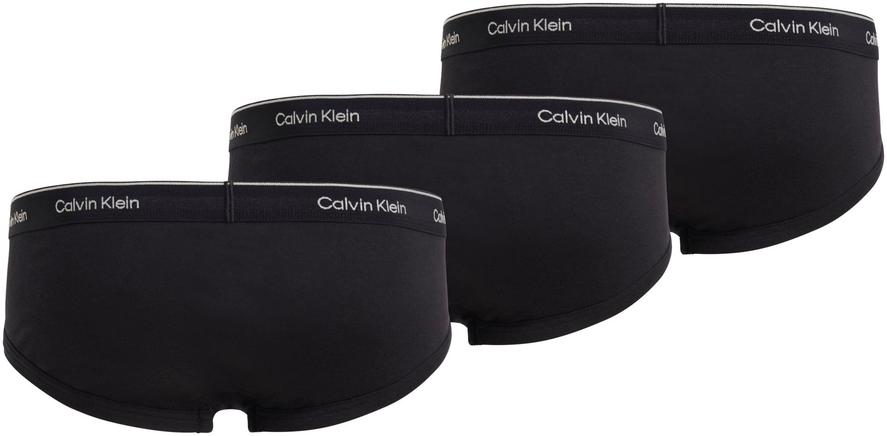 Calvin Klein Underwear Hipster »HIP BRIEF 3PK«, (Packung, 3er-Pack), mit Logo-Elastikbund (3 Stück)