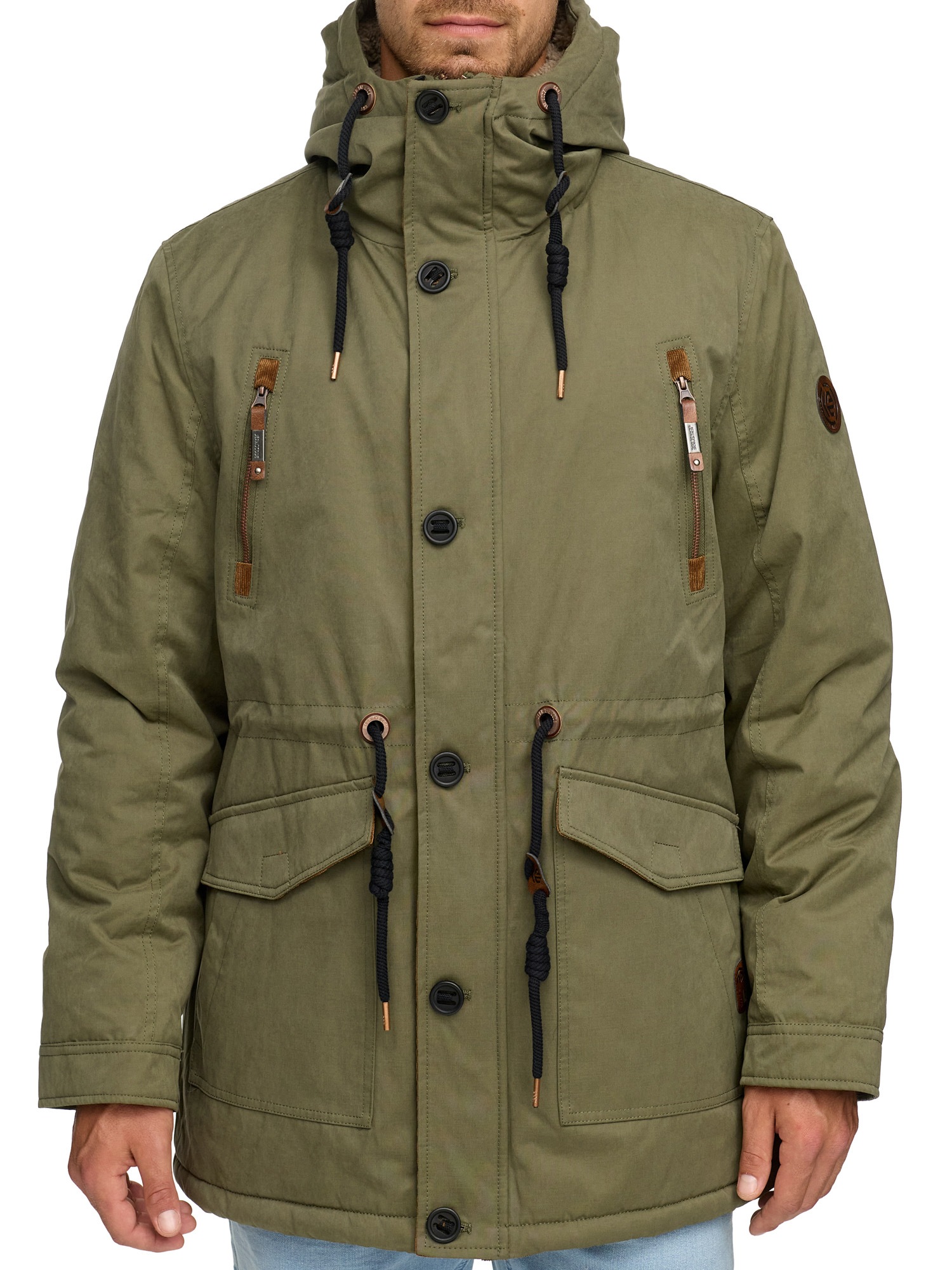 Indicode Parka »INGillespie« mit Kapuze