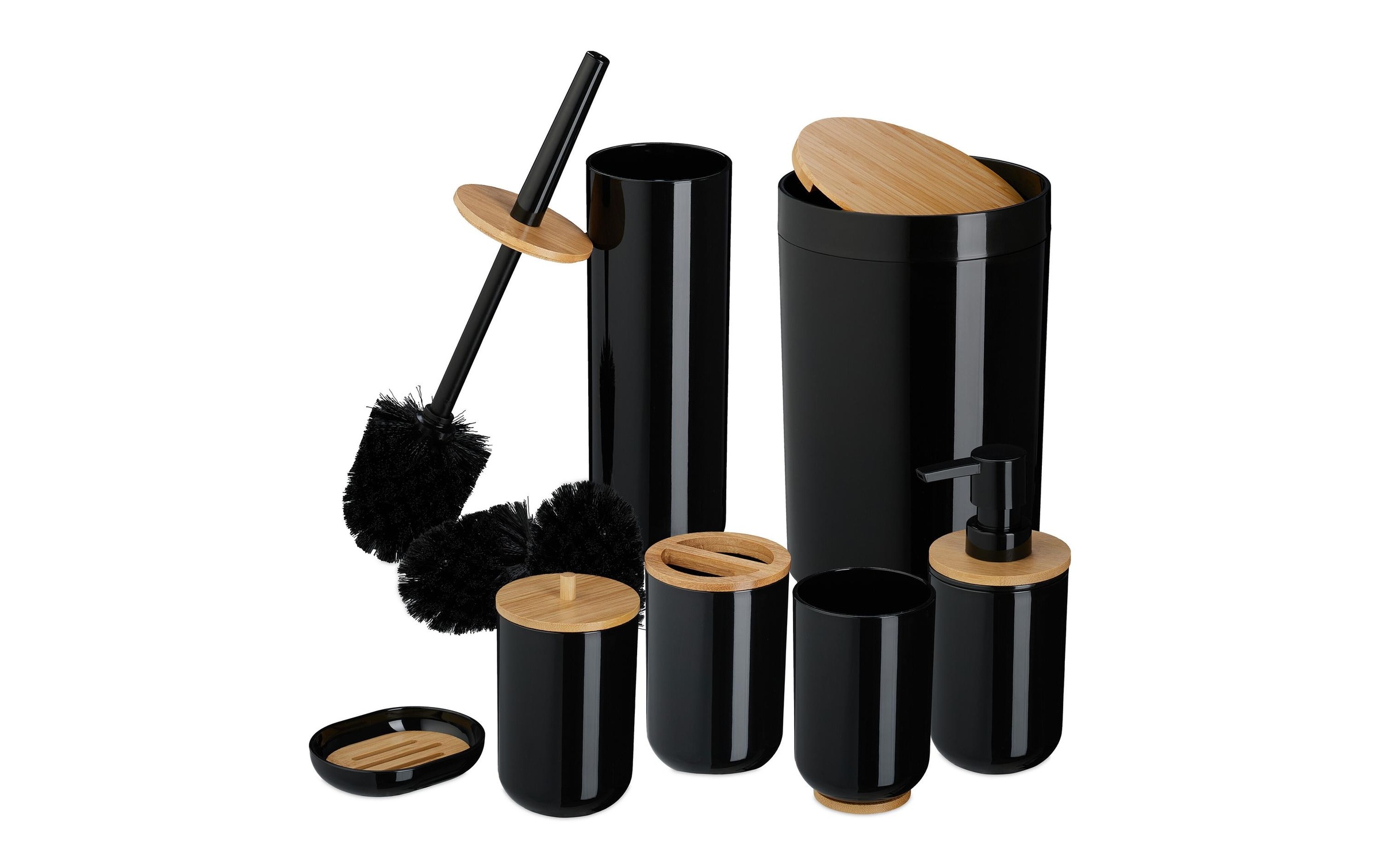 Image of relaxdays Badaccessoire-Set "7-teilig"