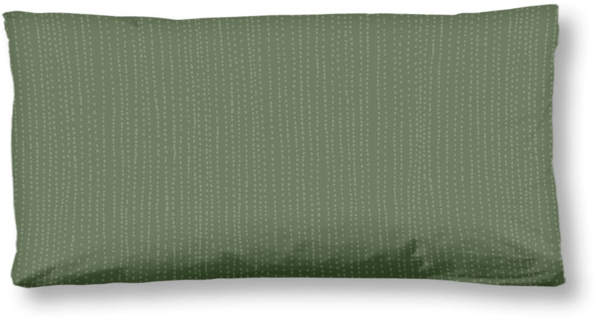 hip Kissenhülle »Sagadar«, (1 St.), Baumwolle, Mako-Satin, 40x80, 1 Stück, Reissverschluss, Sagadar, Grün