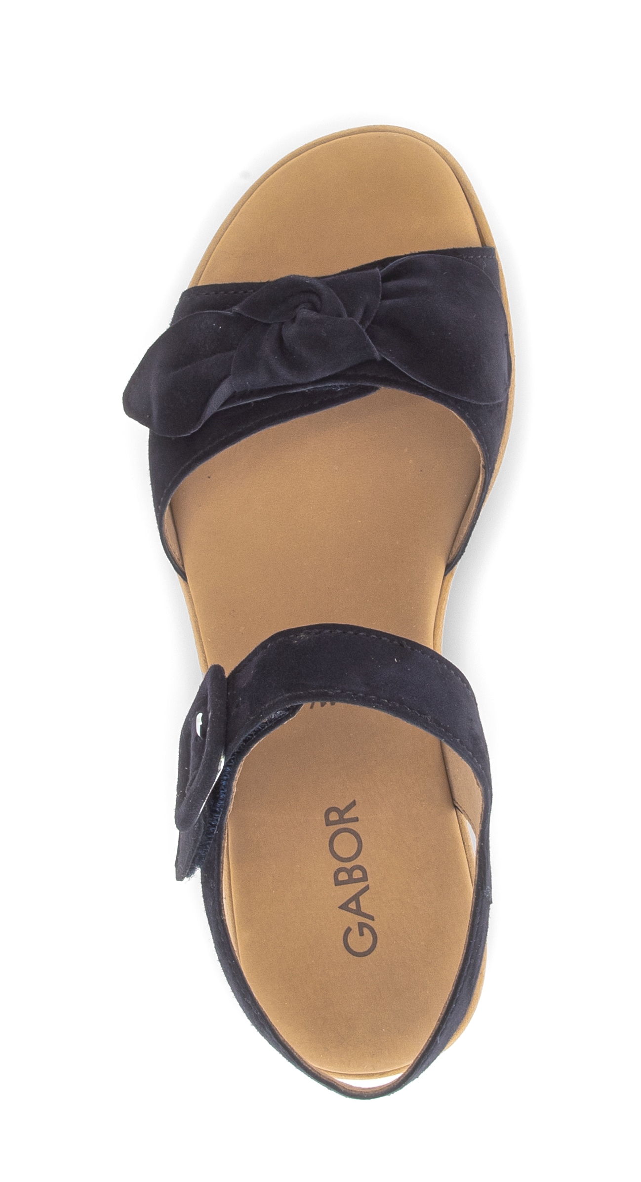 Gabor Keilsandalette  , Sommerschuh, Riemchensandale mit praktischen Klettverschlüssen