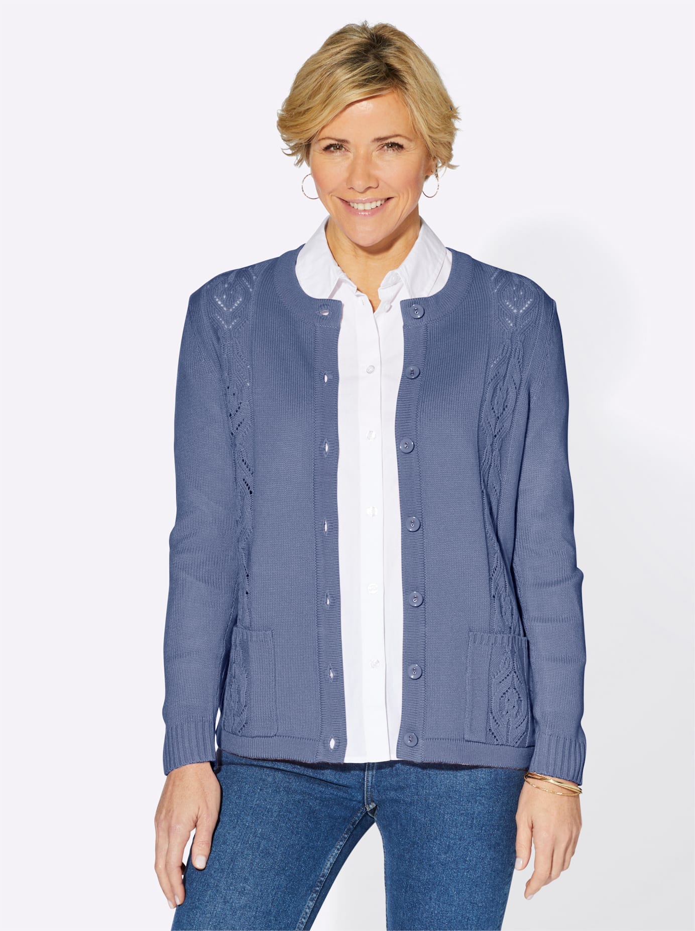 Classic Basics Strickjacke