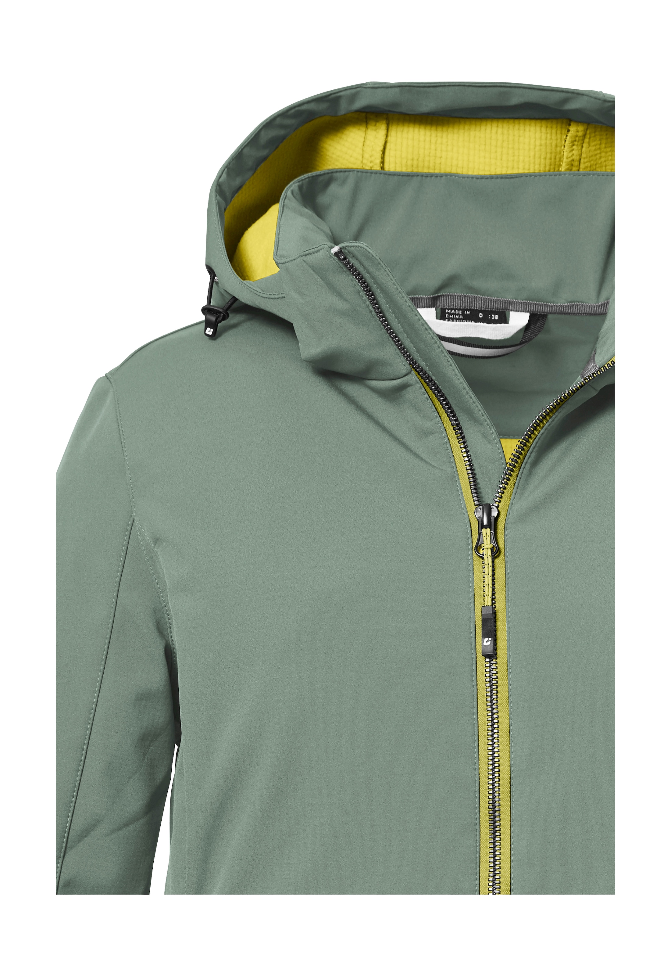 Killtec Softshelljacke »KOW 8 WMN SFTSHLL JCKT«, Softshelljacke: wasser- und windabweisend, regulierbare Details