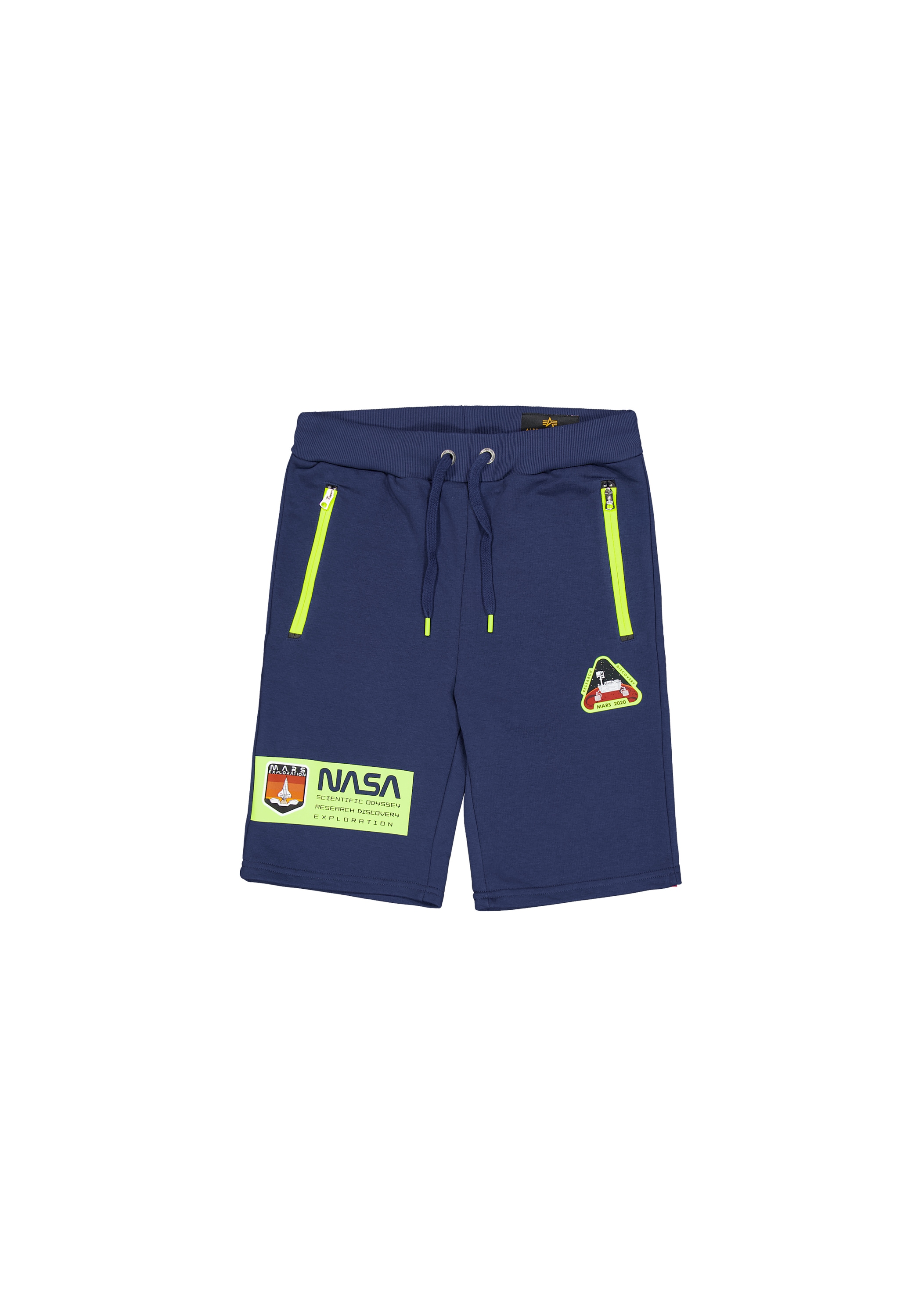 Image of Alpha Industries Sweatshorts "Mars Neon Short"