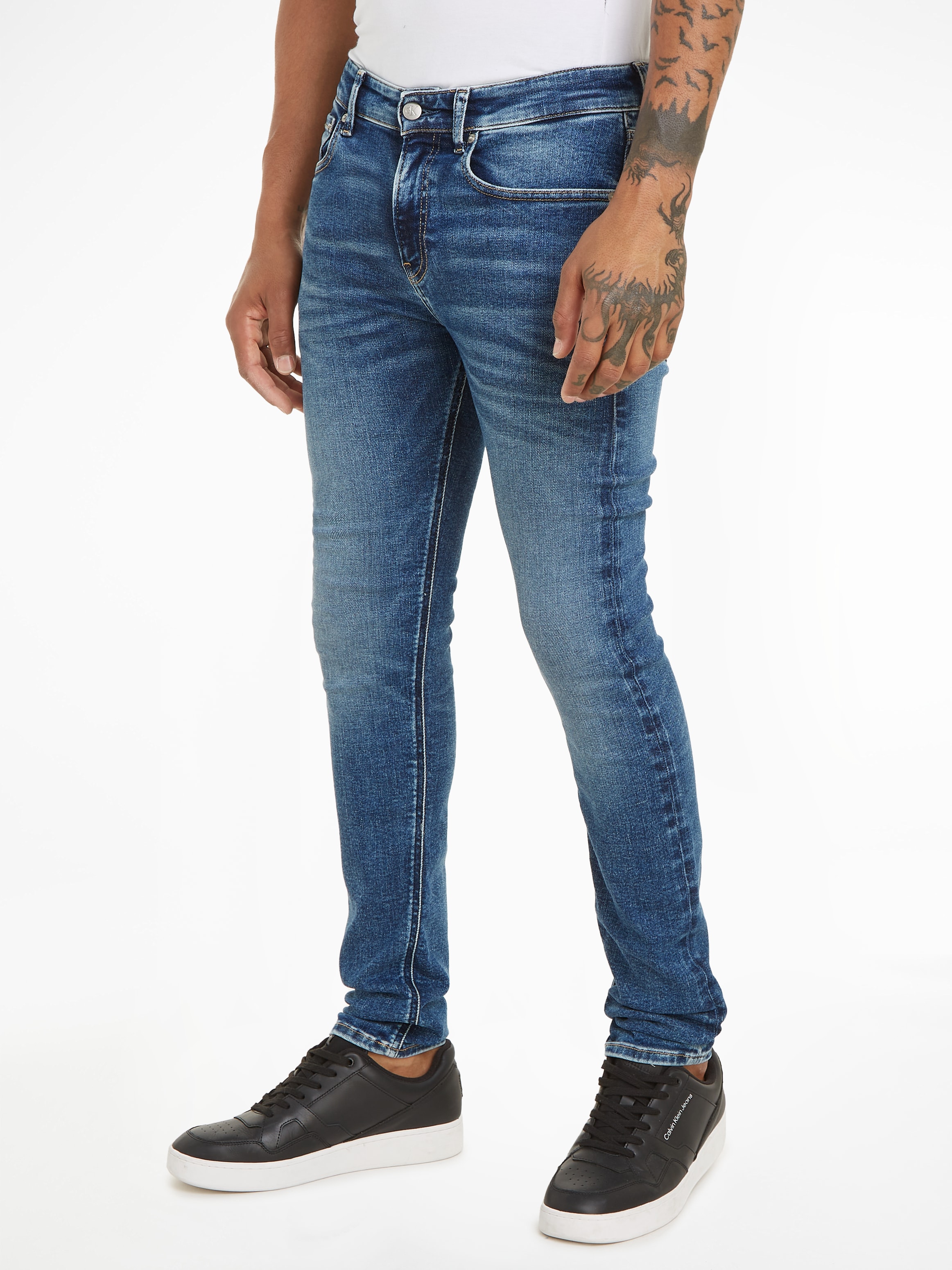 Calvin Klein Jeans Skinny-fit-Jeans »SKINNY«, in klassischer 5-Pocket-Form