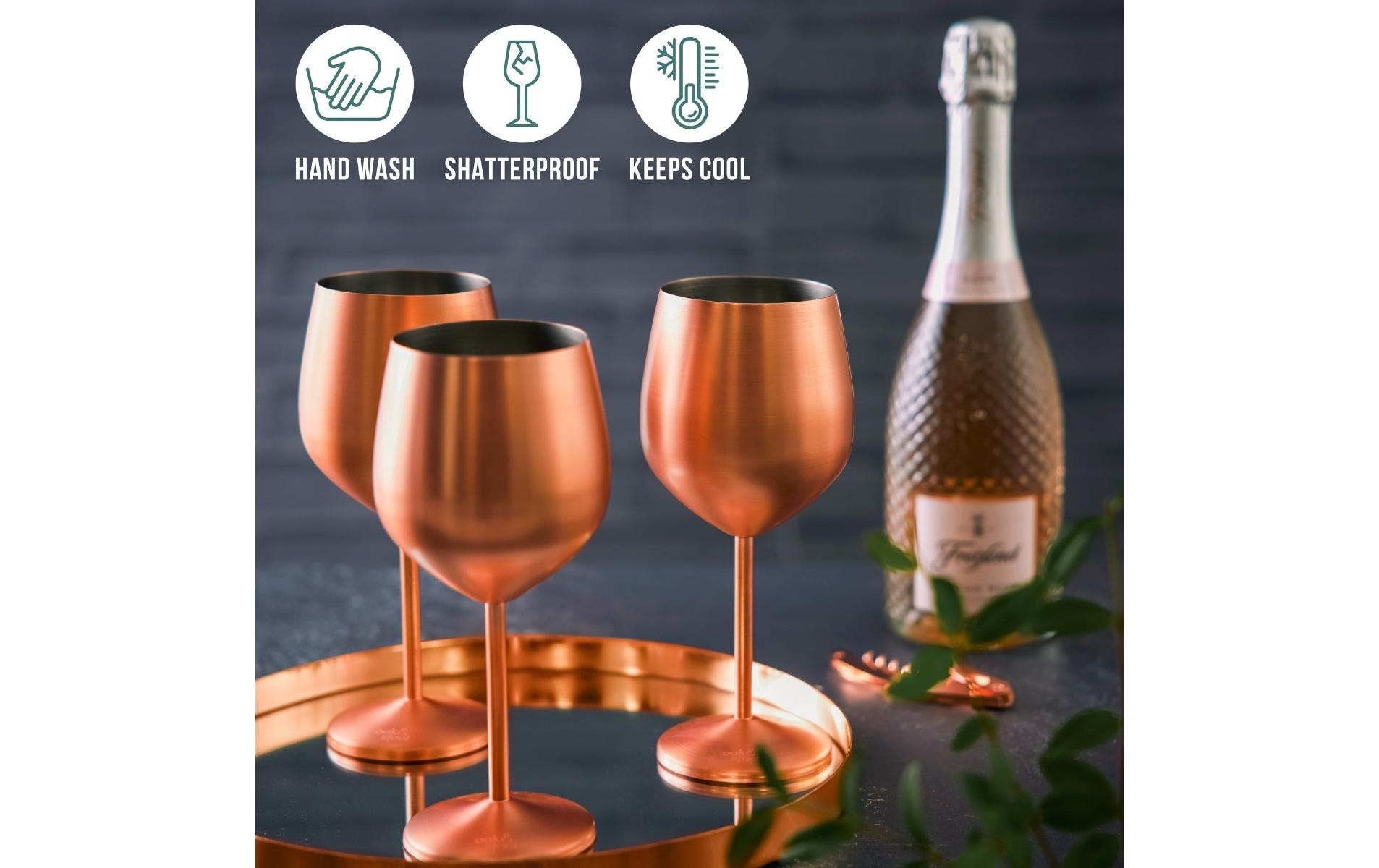   Weinglas »Oak & Steel 500 ml, 4 Stück«