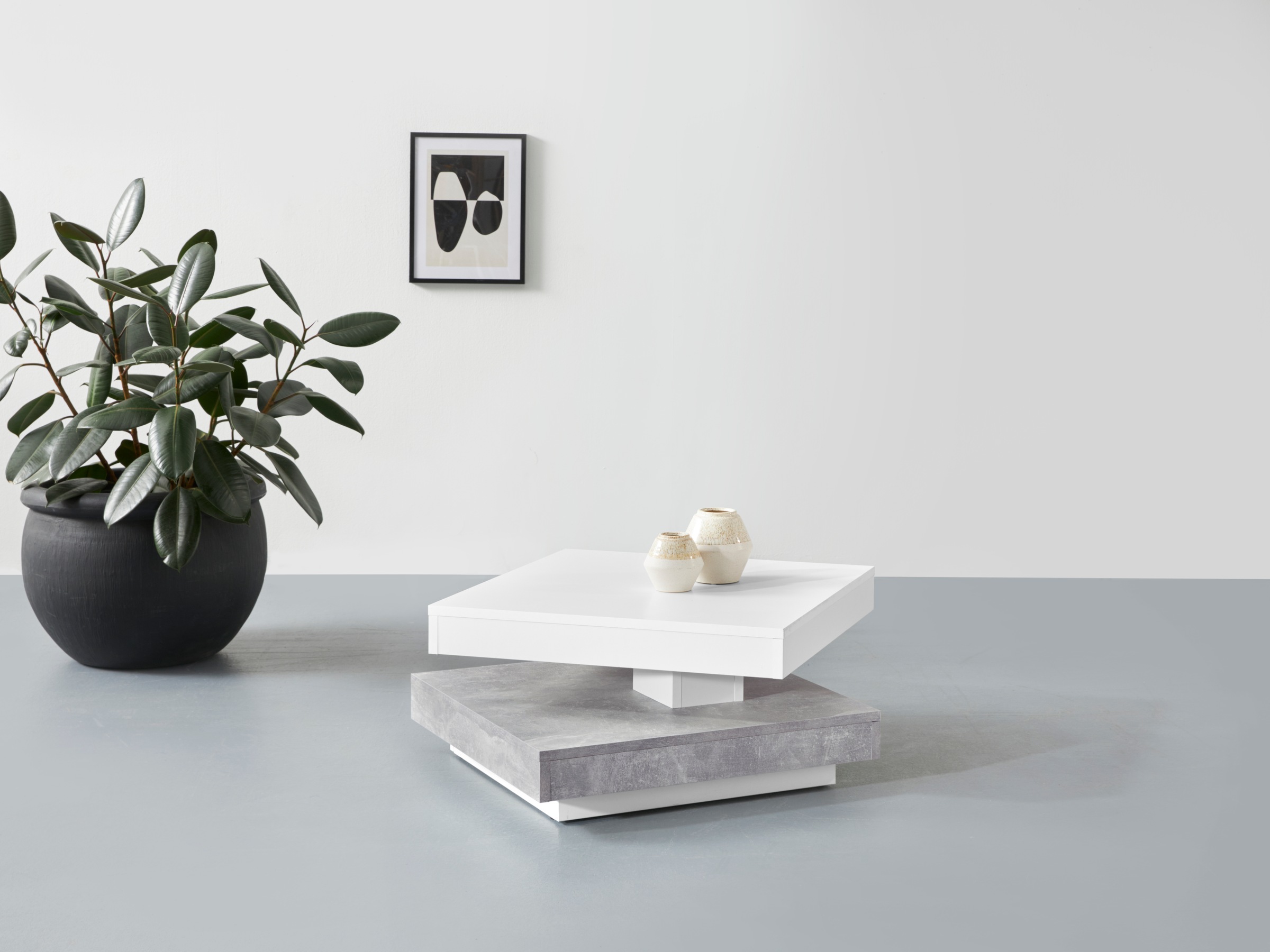 Image of GOODproduct Couchtisch "BEN" mit drehbarer Platte