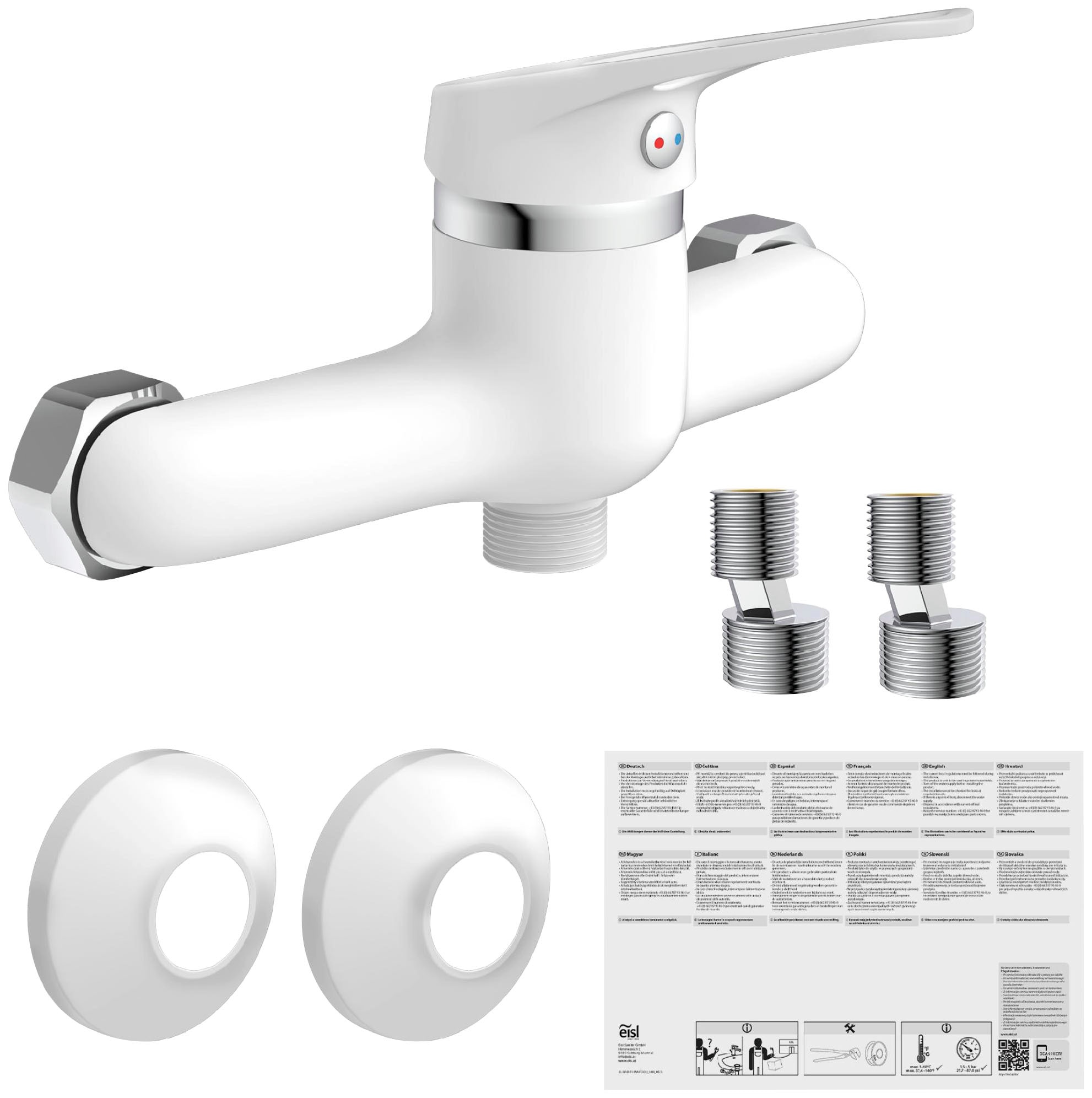 Eisl Robinetterie de salle de bain »3-teilige Serie SPEED« Ensemble,  silencieux, buse mixte de marque