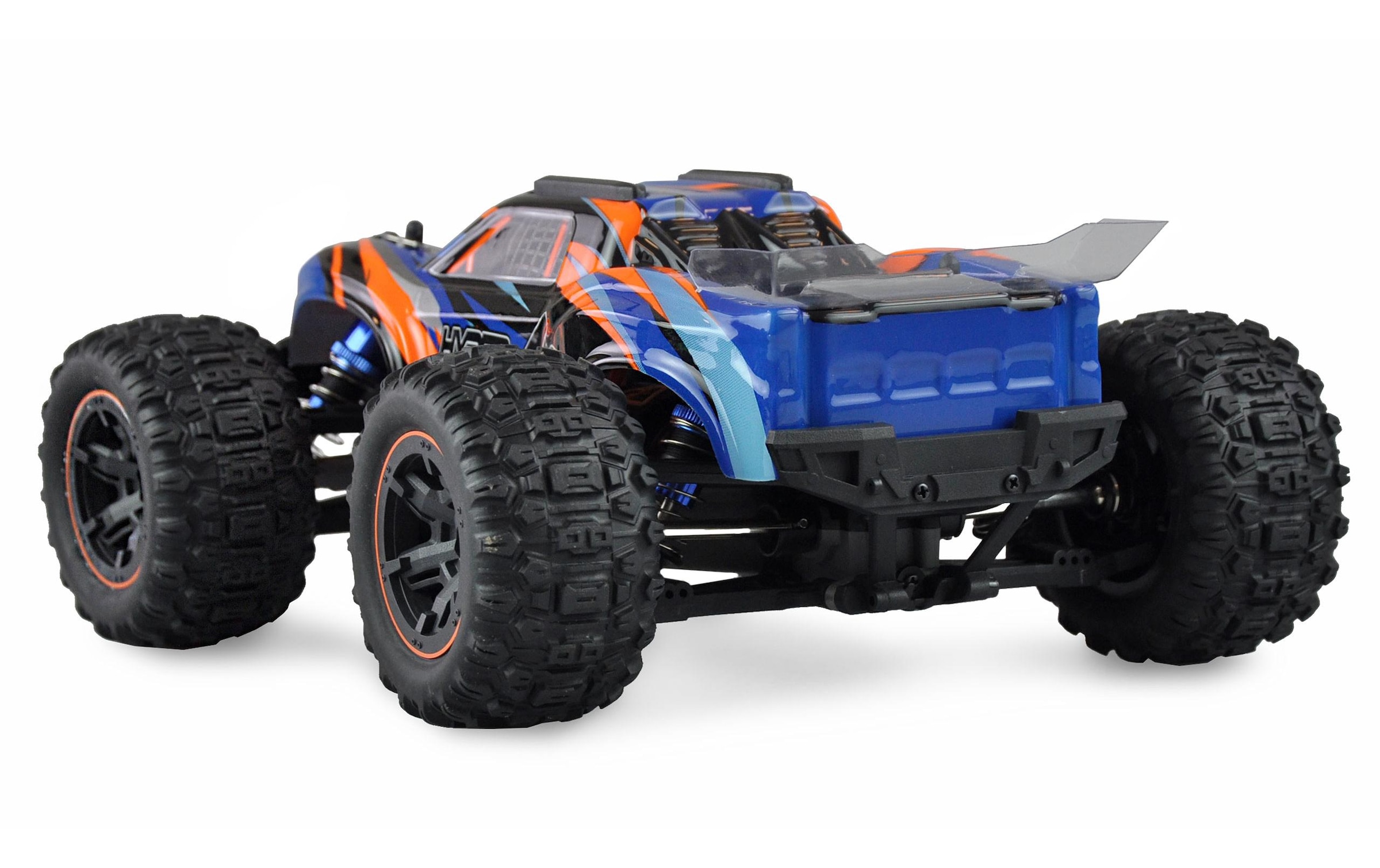 Amewi RC-Auto »Hyper GO Brushed 4WD Blau/Orange RTR«