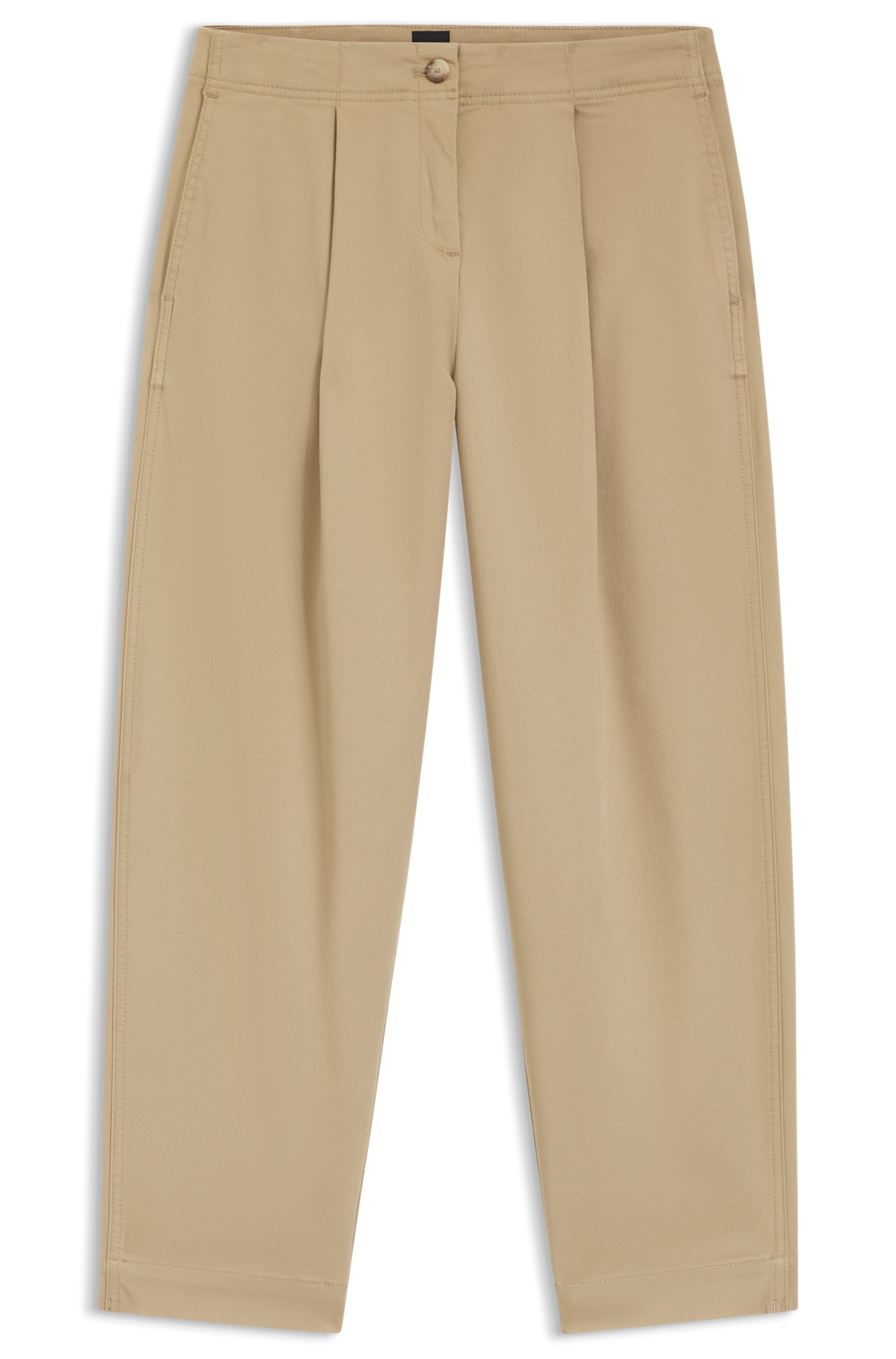 BOSS ORANGE Chinos »Taquina Premium Damenmode«  in lockerer Passform, Barrel Fit