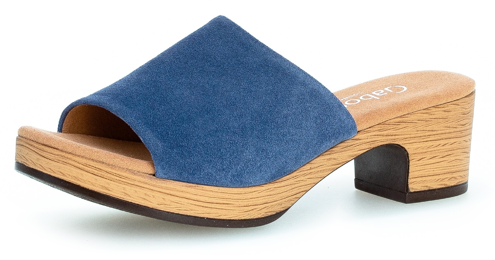 Image of Gabor Pantolette, mit Absatz in Holzoptik bei Ackermann Versand Schweiz