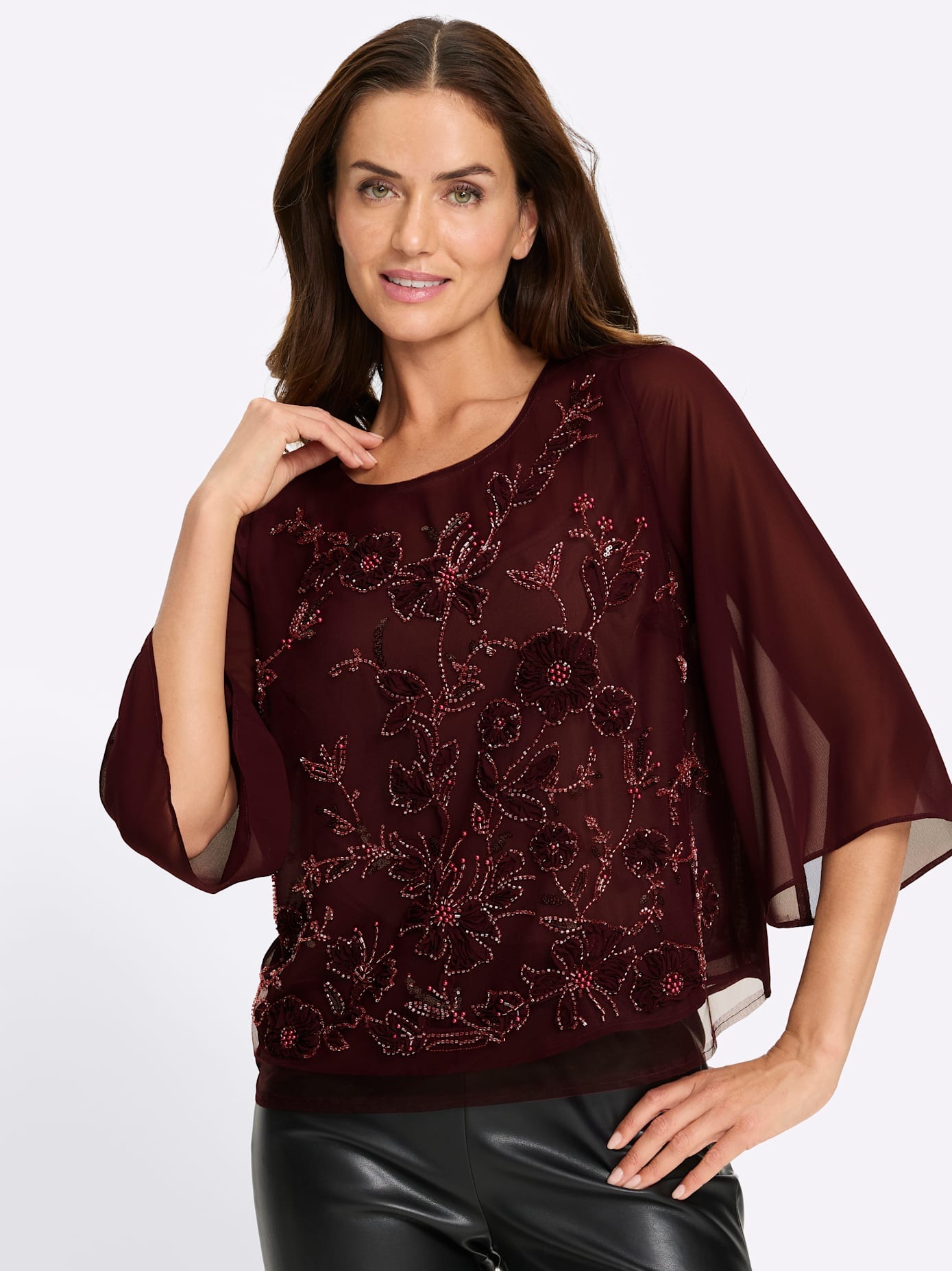 heine Georgettebluse