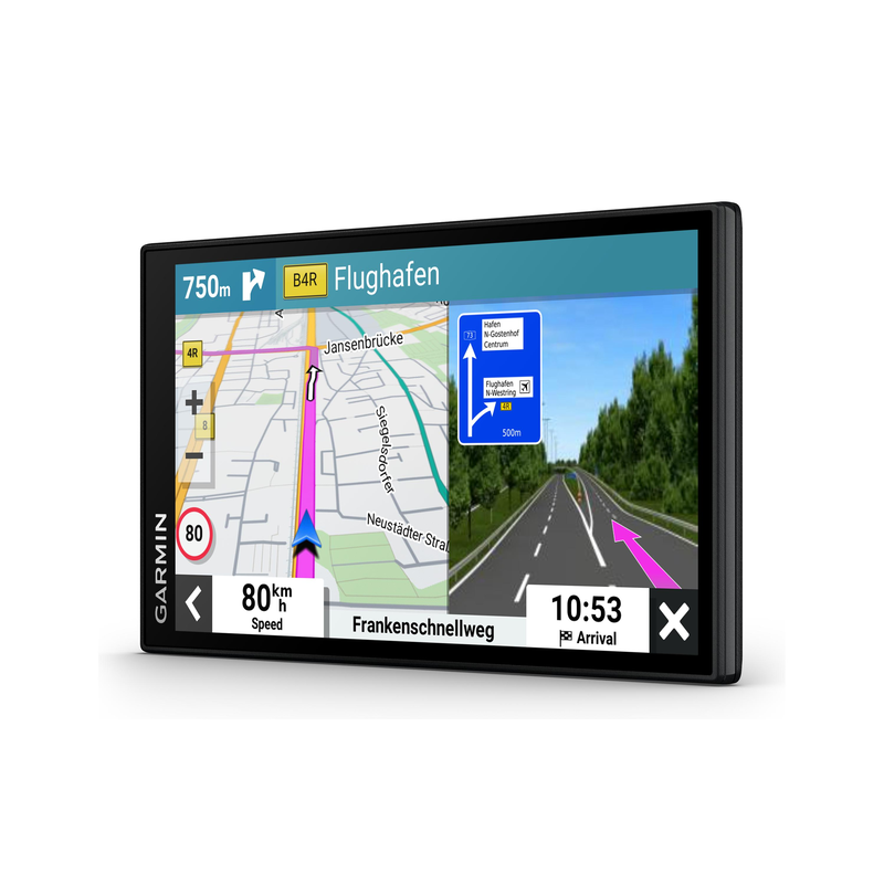 Garmin , Navigationsgerät »DriveSmart« (Europa (45 Länder) Karten-Updates) , schwarz , Sprachassistenz und Freisprechfunktion über Bluetooth