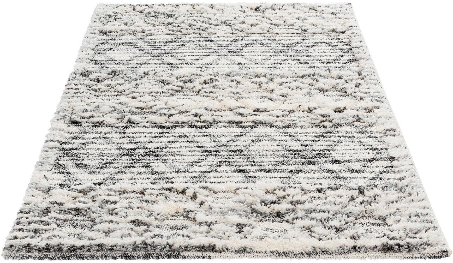 Image of Sehrazat Hochflor-Teppich »Bahama 8816«, rechteckig, 30 mm Höhe, Hoch-Tief-Struktur, Wohnzimmer bei Ackermann Versand Schweiz