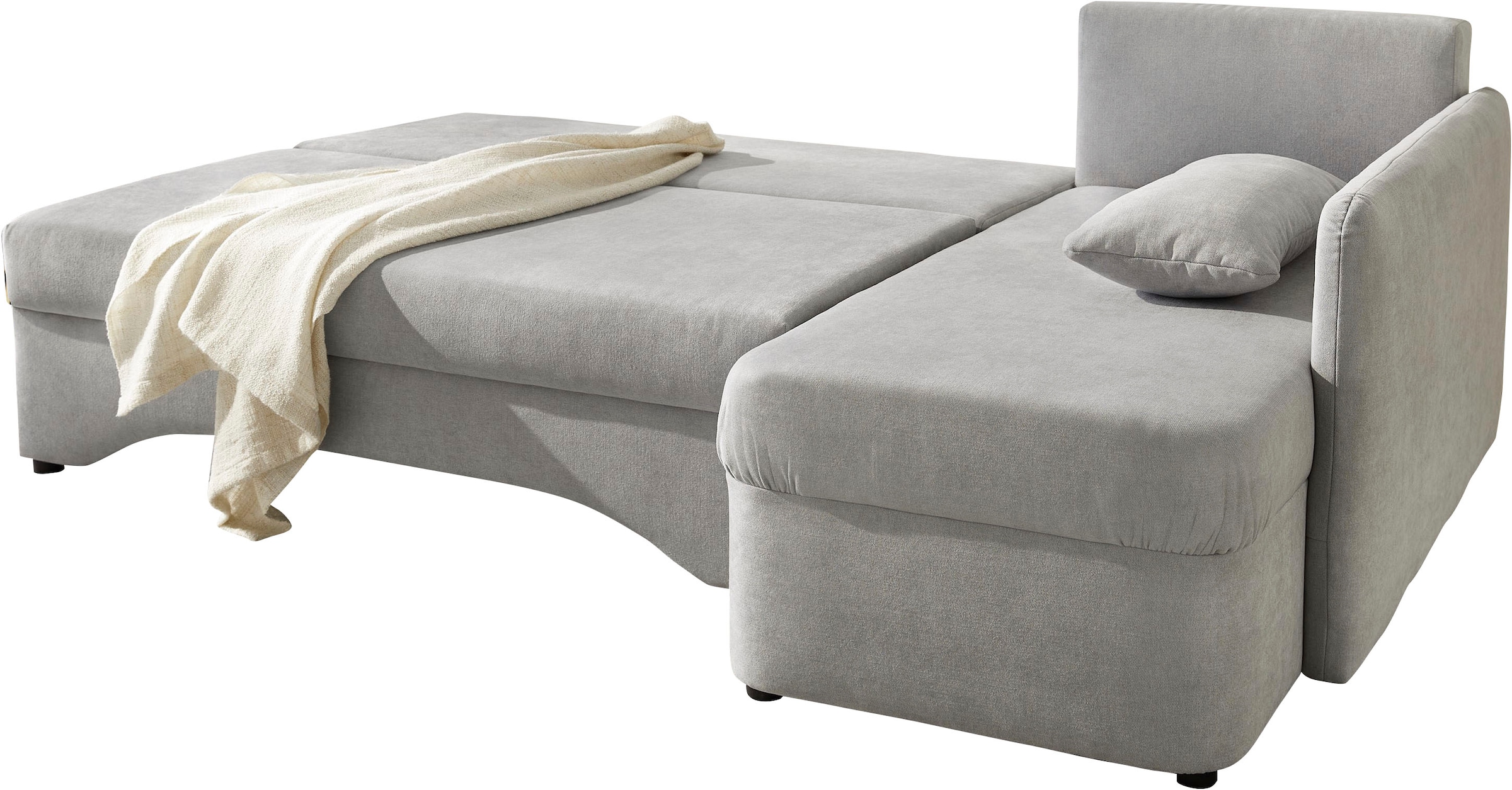 Jockenhöfer Gruppe Canapé d'angle »Nivaris L-Form, B: 197 cm« avec fonction couchage & coffre de lit, notre prix permanent le plus bas