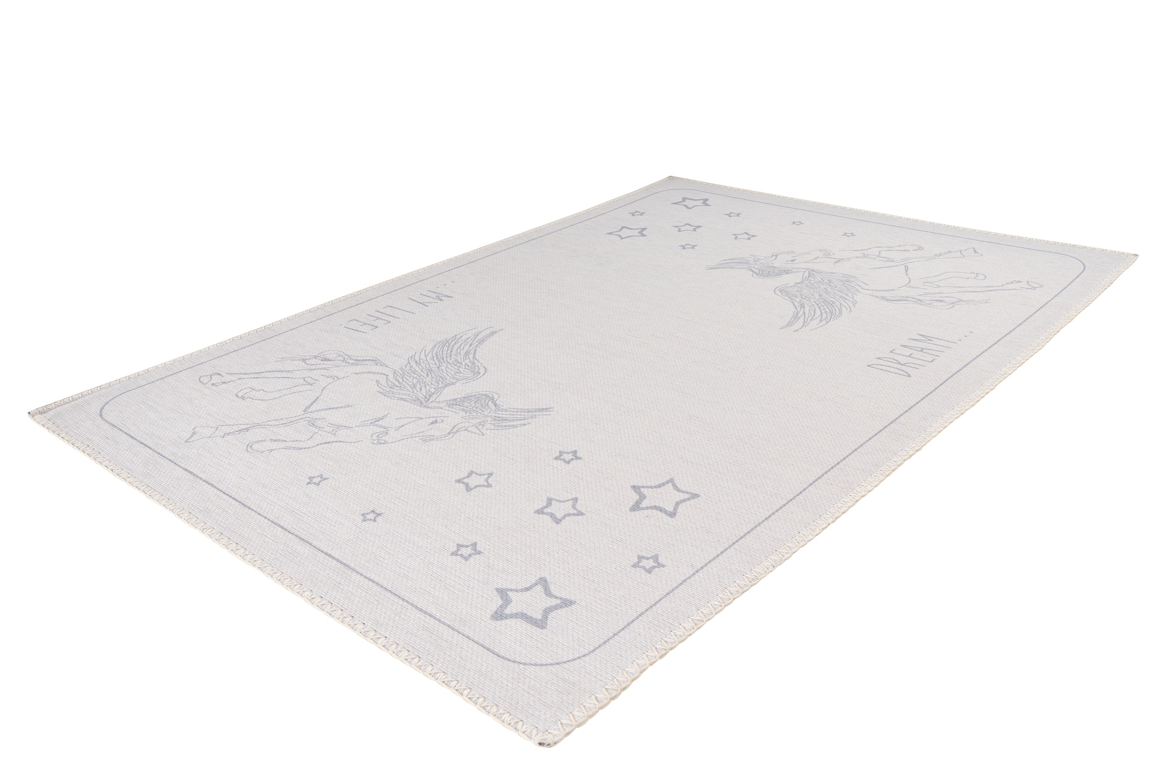 Arte Espina Kinderteppich »Bambini 200«, rechteckig, 5 mm Höhe, Fantasievoll bedruckter Kinderteppich, angenehme Haptik