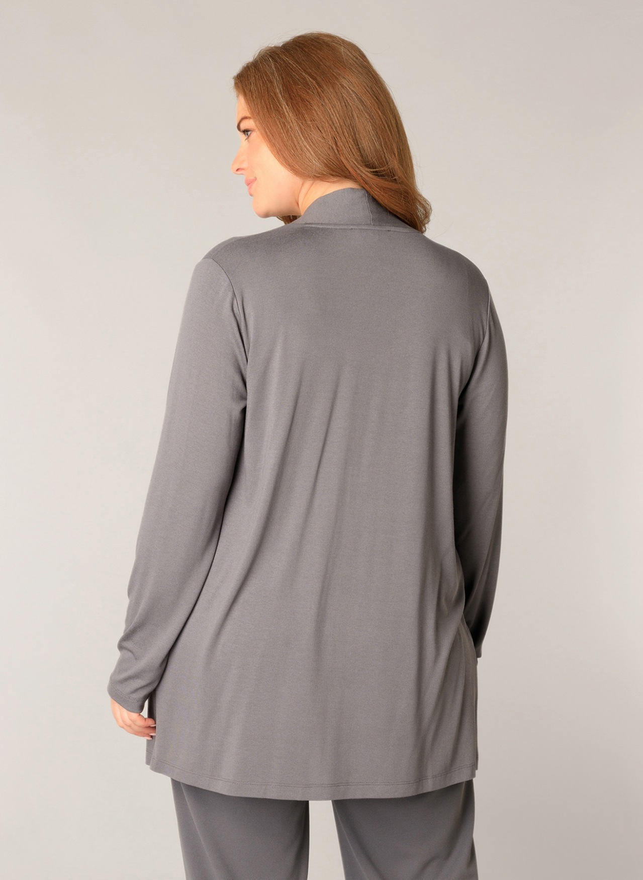 Base Level Curvy Strickjacke »Ayla«, im verschlusslosen Design