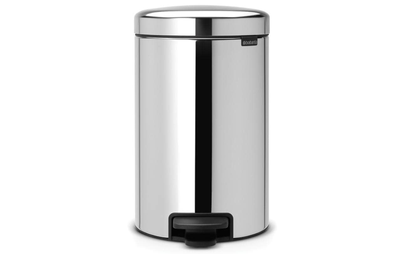 Image of Brabantia Mülleimer "NewIcon 12 l, Brilliant Steel" 1 Behälter