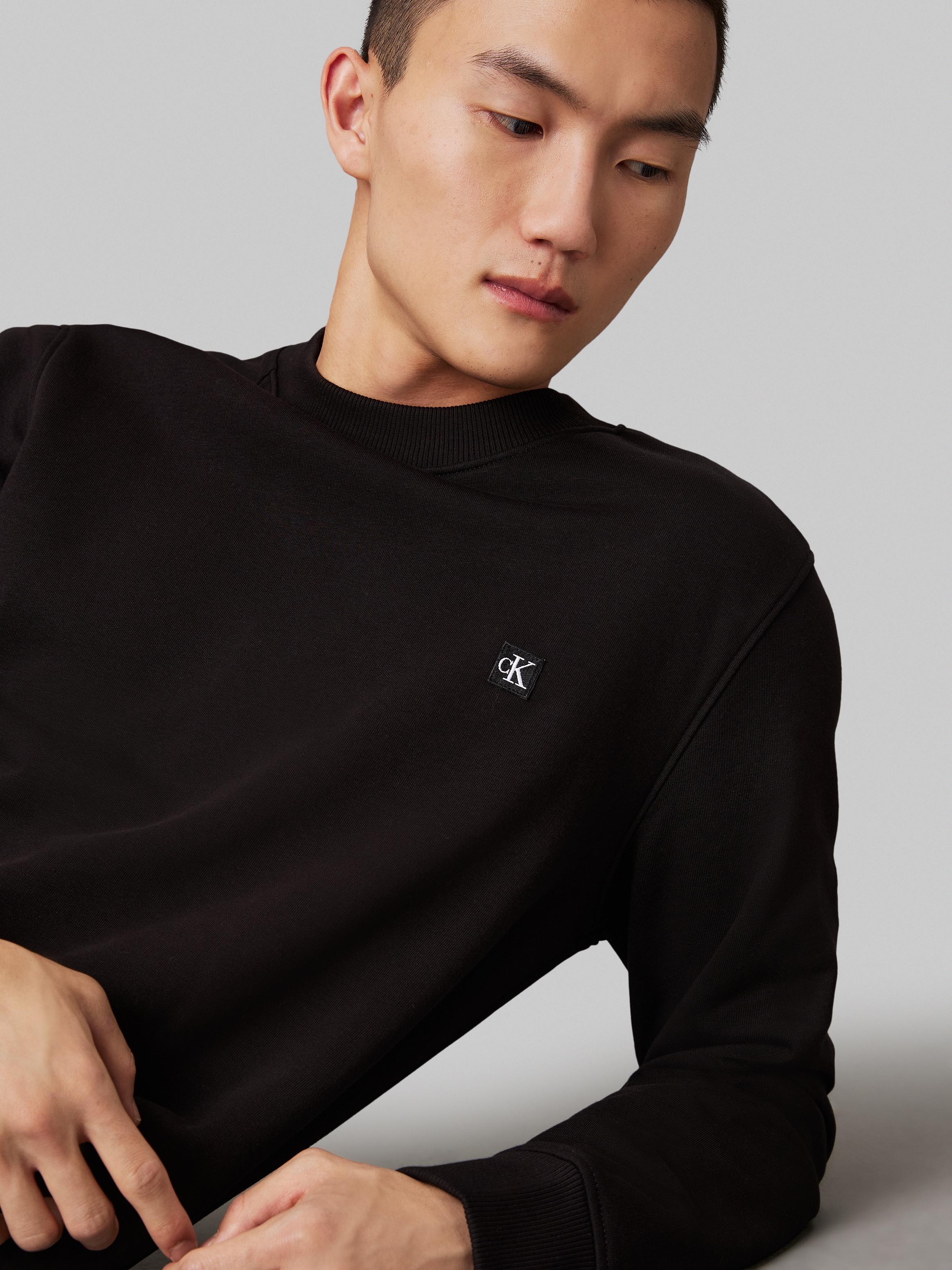 Calvin Klein Jeans Sweatshirt »CK EMBRO BADGE CREW NECK«