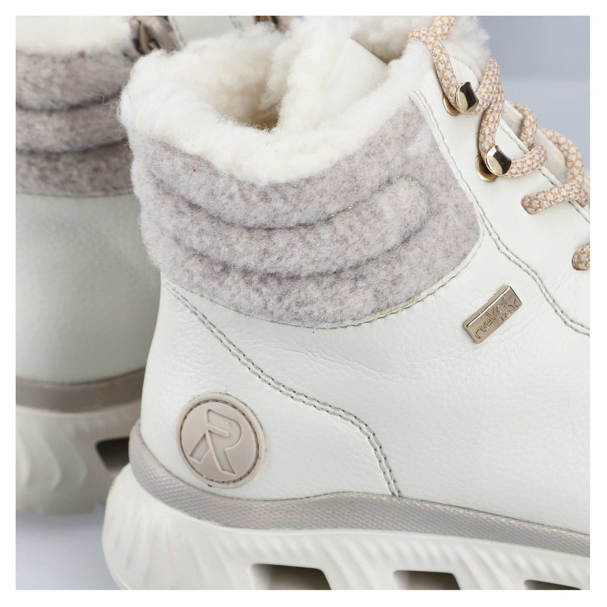 Rieker Winterboots  mit gepolsterte Textilinnensohle dank MemoSoft