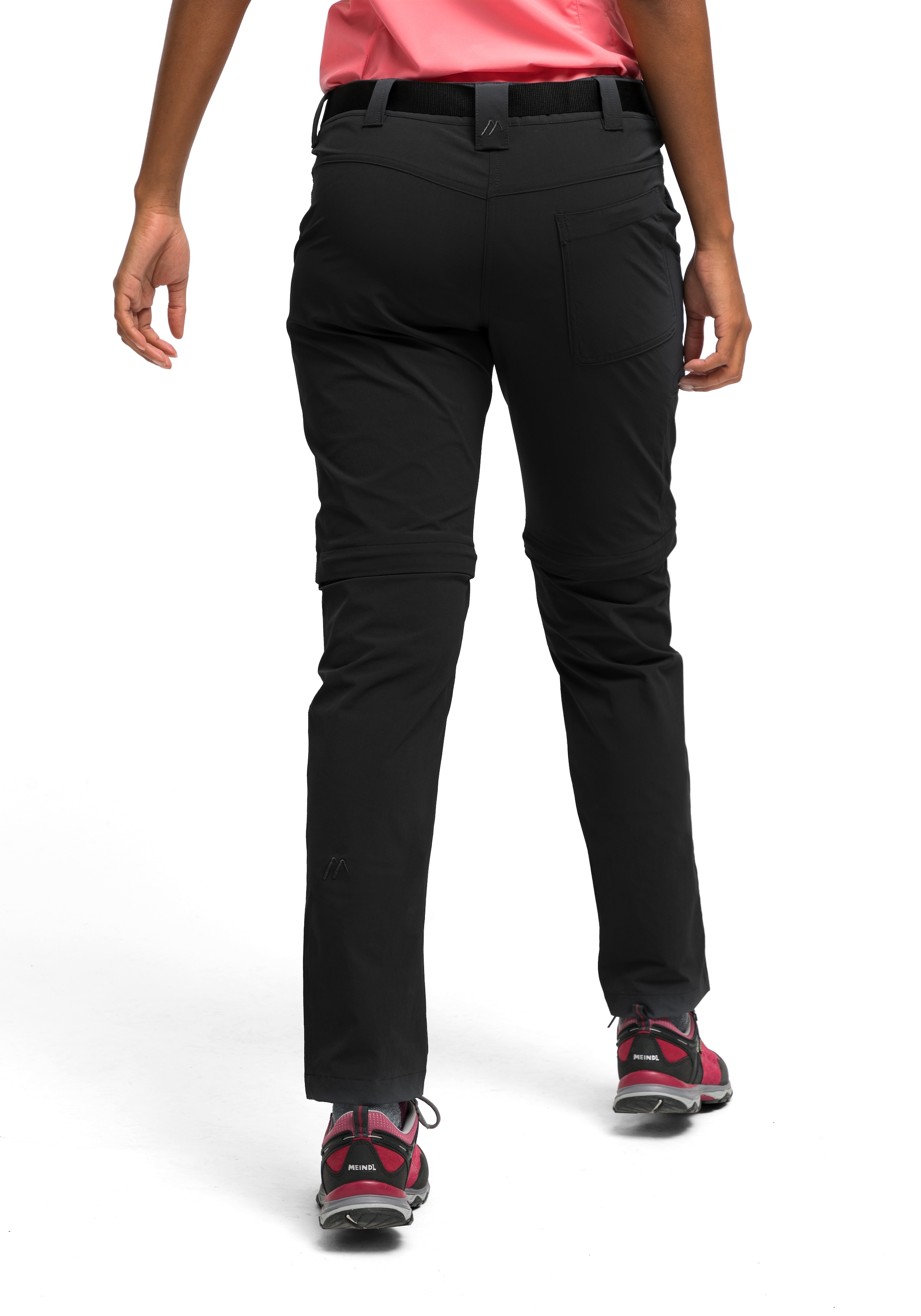 Maier Sports Funktionshose »Inara slim zip«, Damen Wanderhose, zipp-off Outdoor-Hose, 4 Taschen, Slim Fit