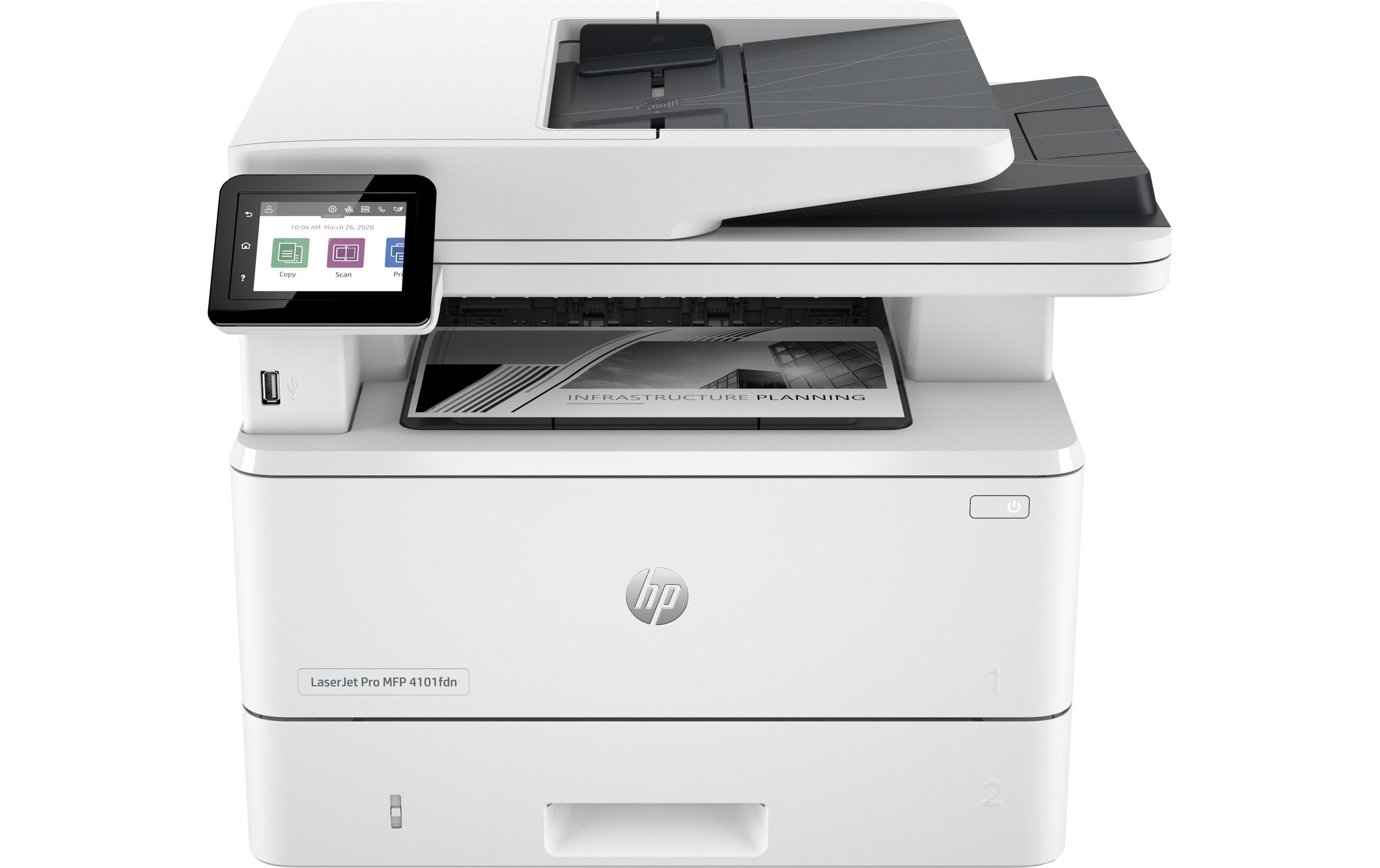 Image of HP Multifunktionsdrucker "LaserJet Pro MFP 4102fdn"