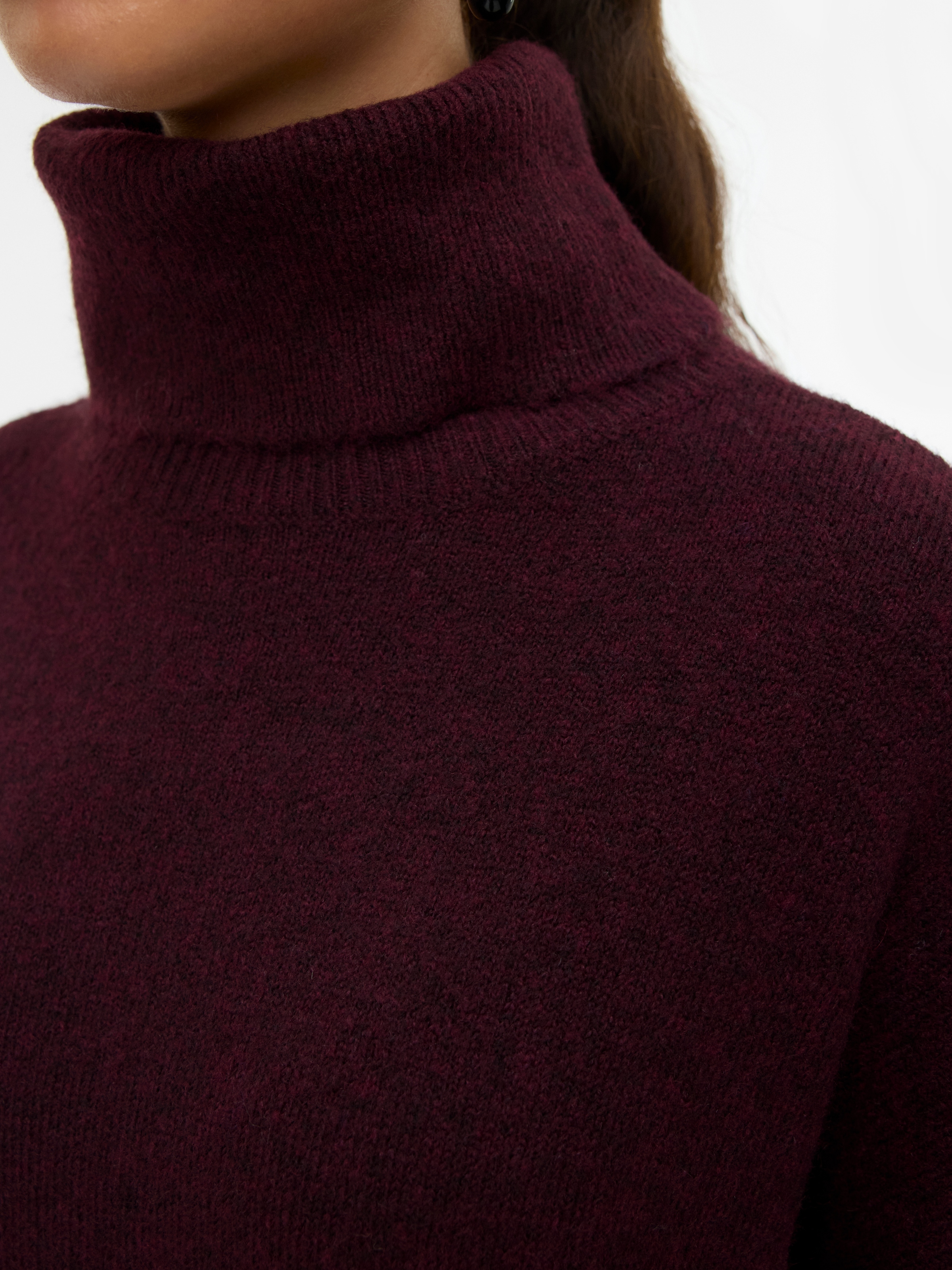 Vero Moda Strickkleid »VMAQUARIUS LS ROLLNECK SHORT DRESS BF«