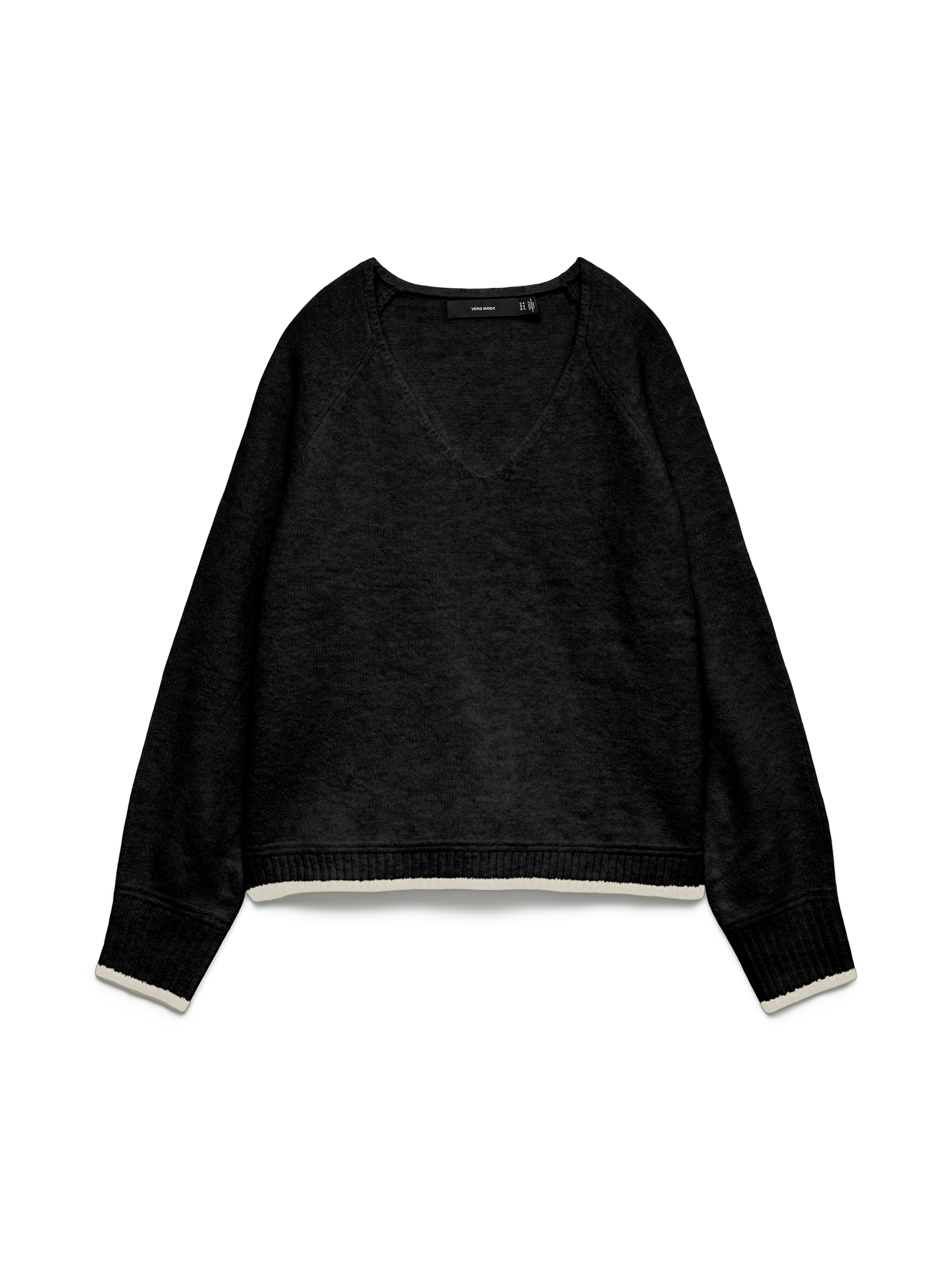 Vero Moda Strickpullover »VMAQUARIUS LS V-NECK RAGLAN PULLOVER BF«