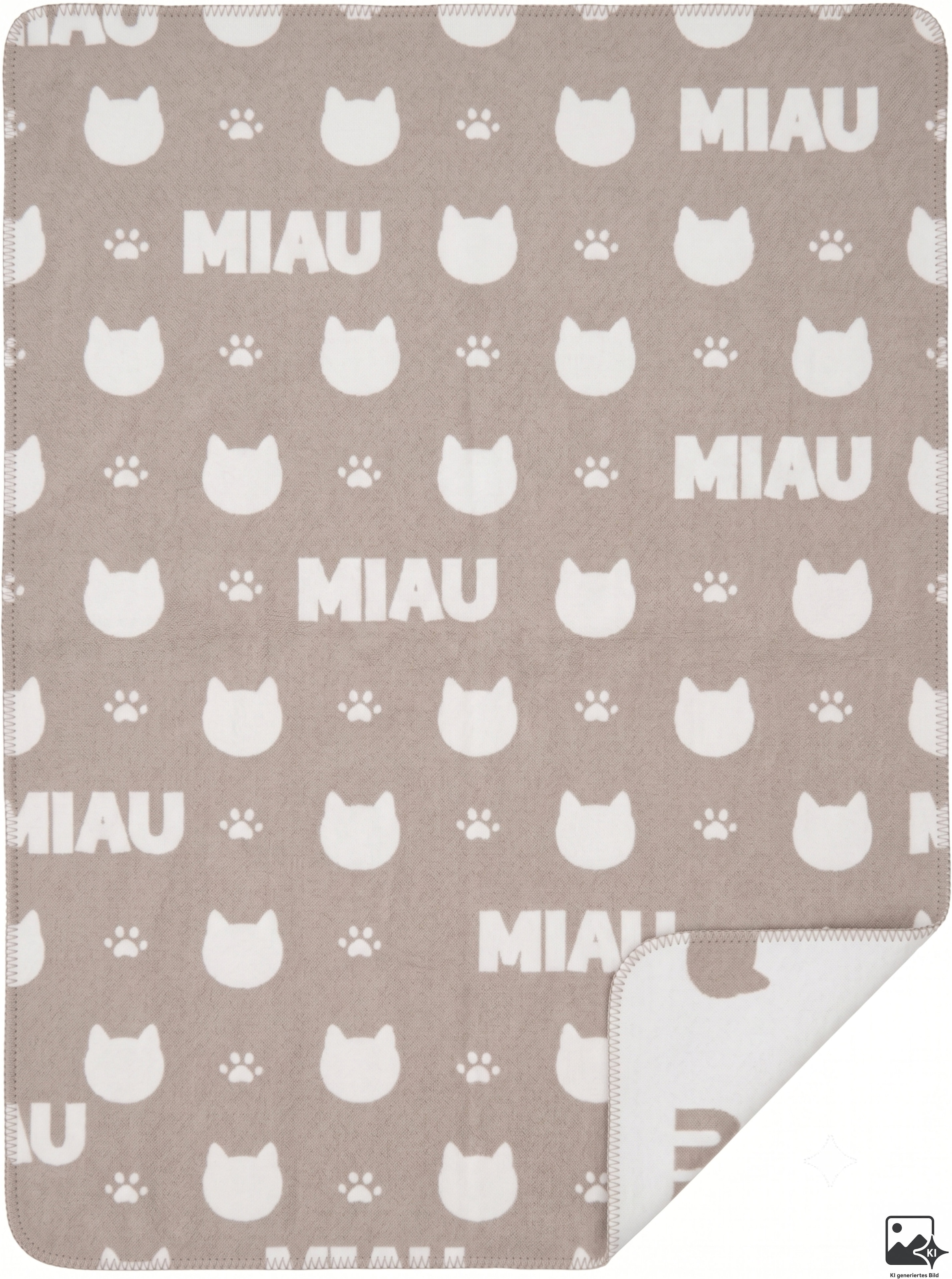 done.® Couverture d'intérieur »MIAU« Angenehm weich und warm in der Haptik