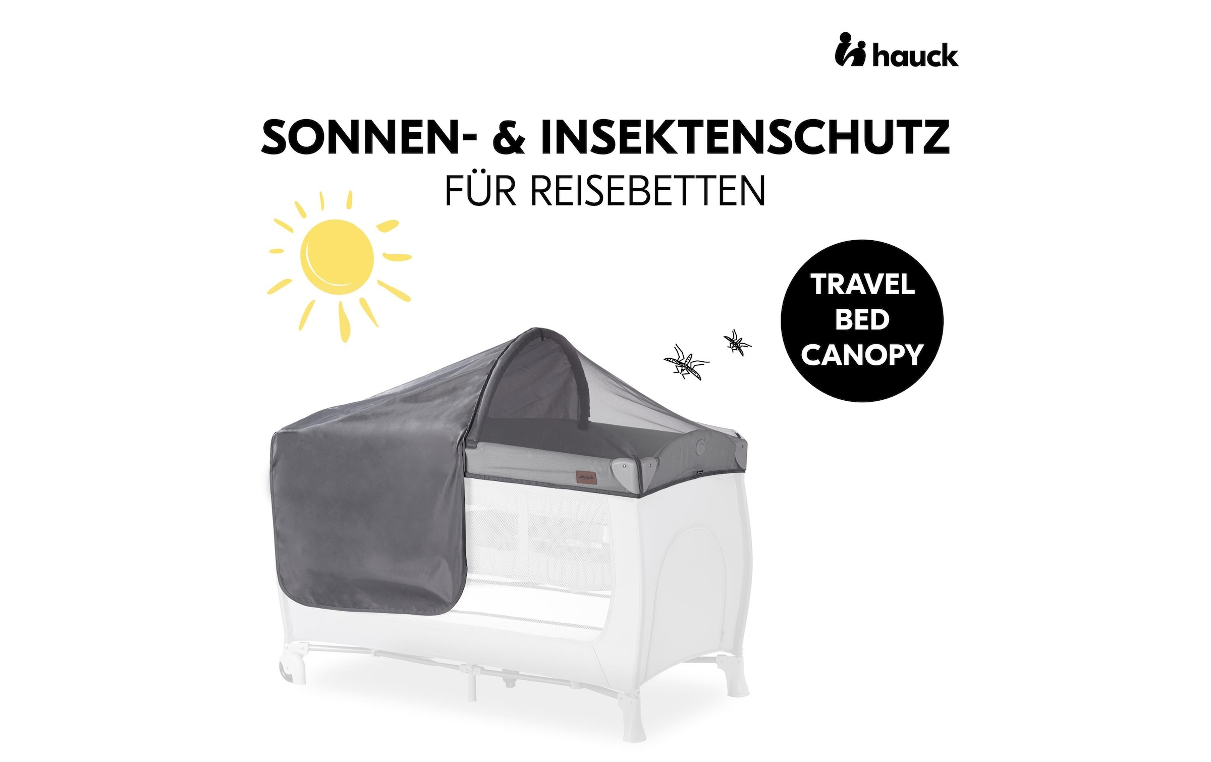Hauck Moskitonetz »3in1 Grey«, (1 St.)