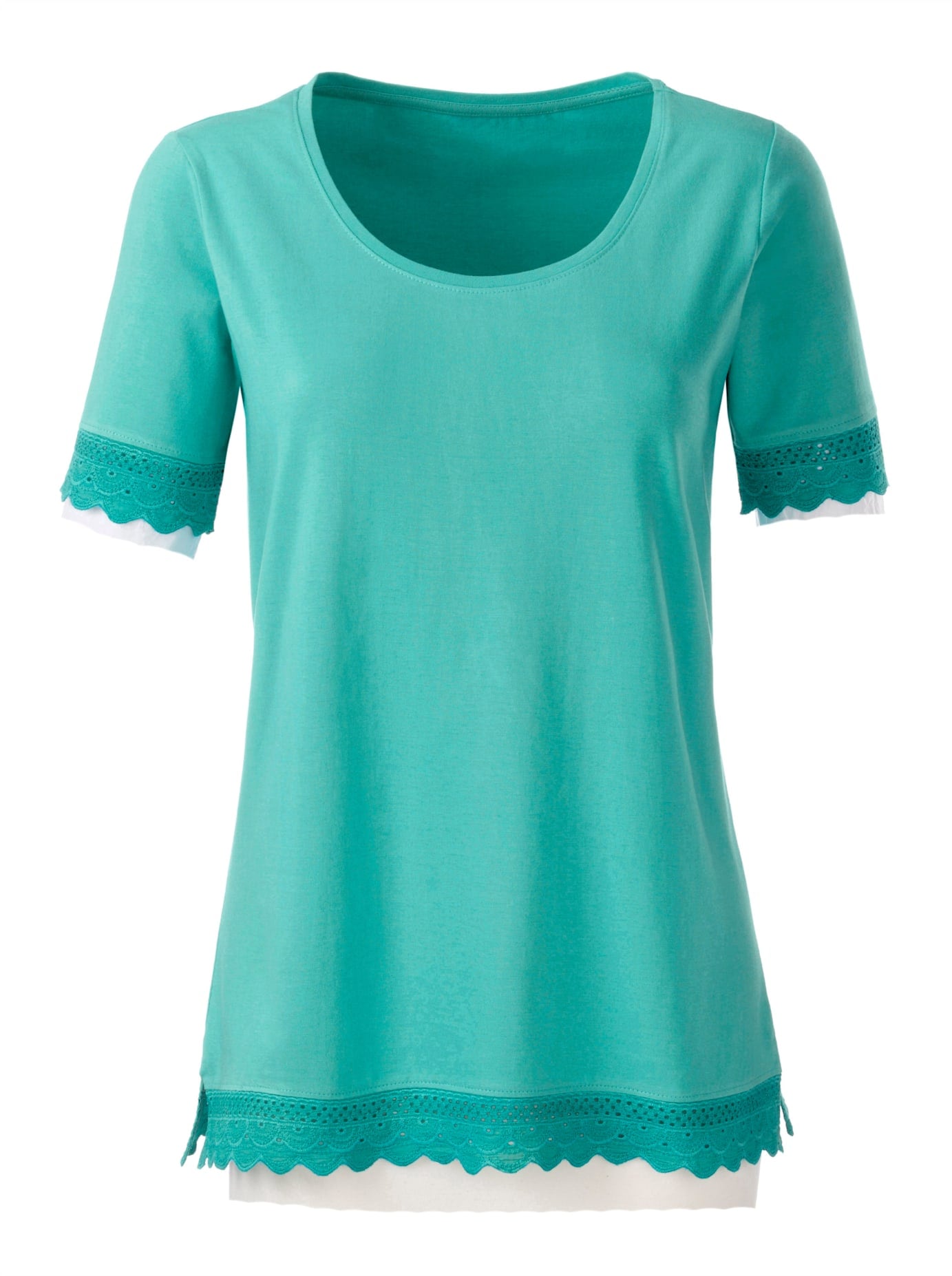 Classic Basics Spitzenshirt »Shirt«, (1 tlg.)