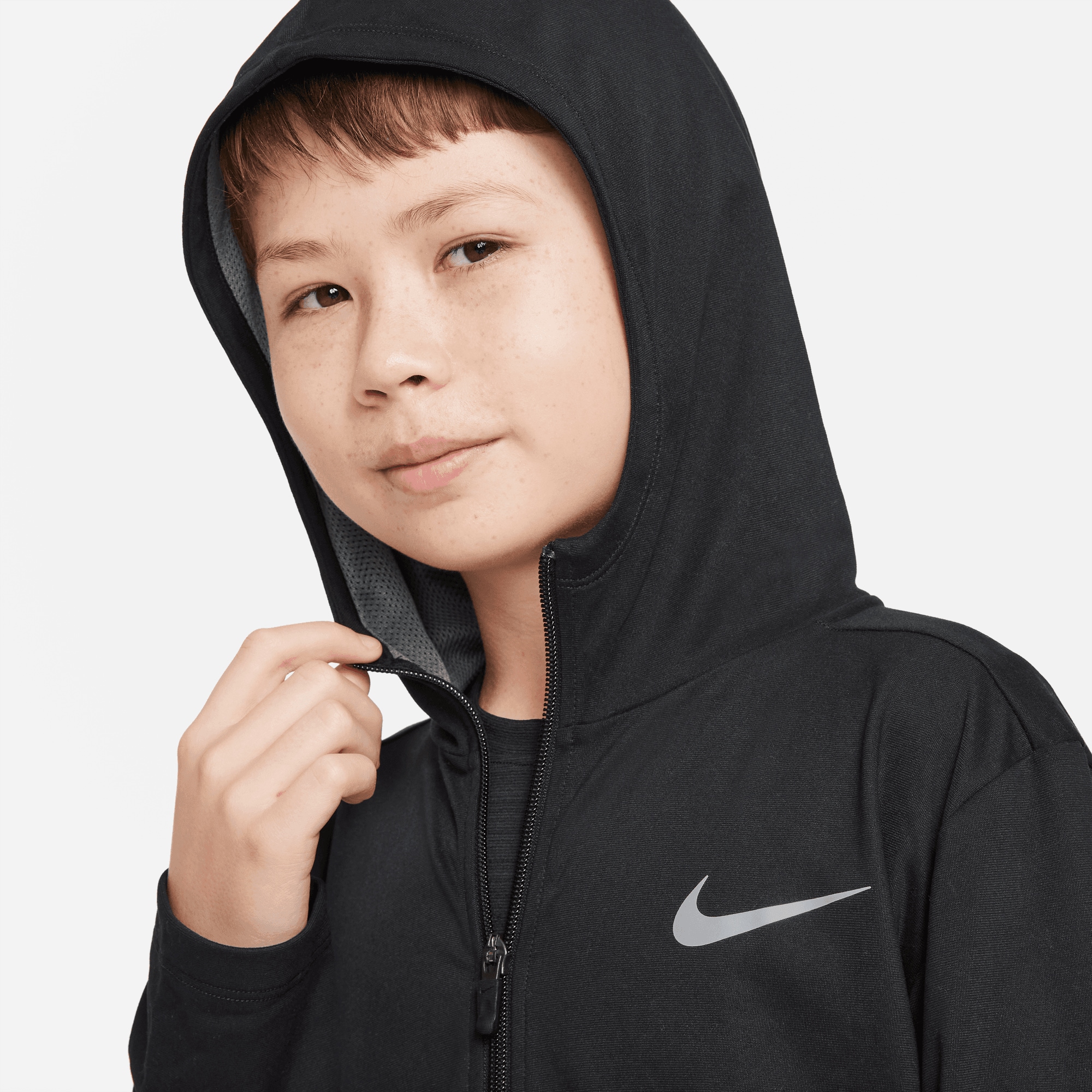 Nike Kapuzensweatjacke »BIG KIDS' (BOYS') FULL-ZIP TRAINING HOODIE«