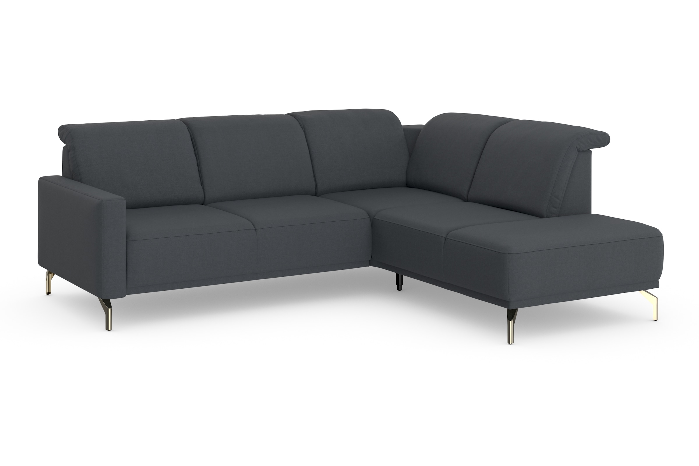 sit&more Ecksofa »Bailando L-Form«, wahlweise mit Kopfteilverstellung und Vorziehsitz, motorisch