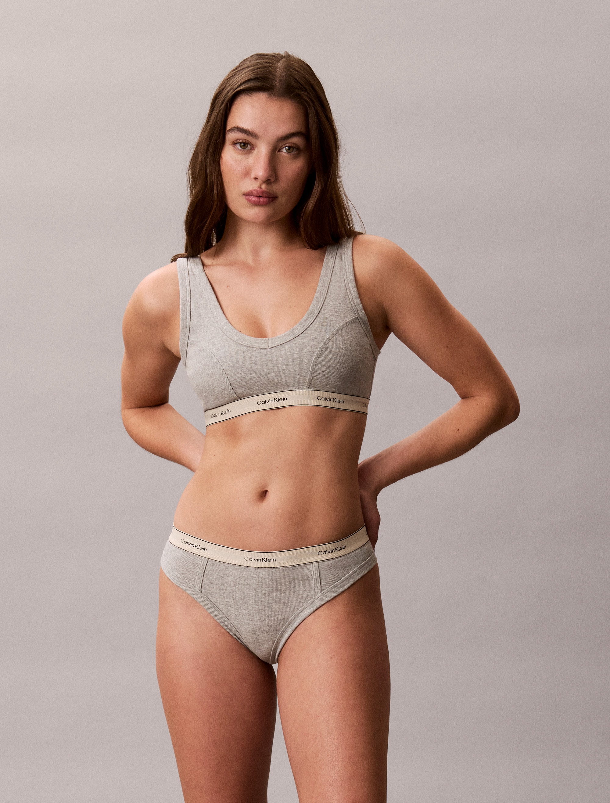 Calvin Klein Underwear Tanga »THONG« coupe ajustée avec ceinture élastique