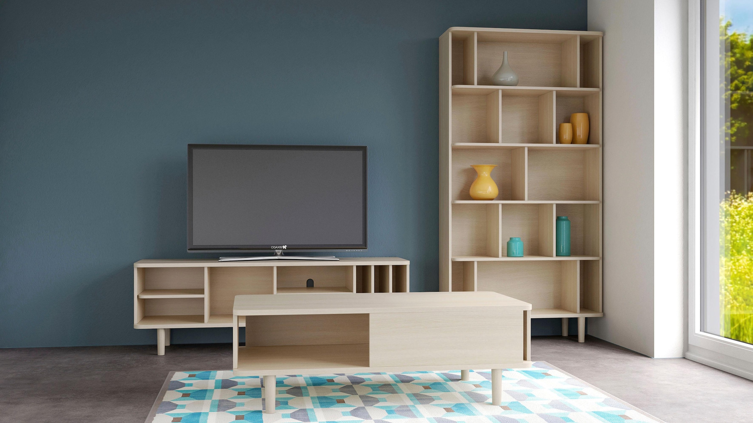 Image of Woodman Couchtisch "Malic" Breite 125 cm, FSC-zertifiziert