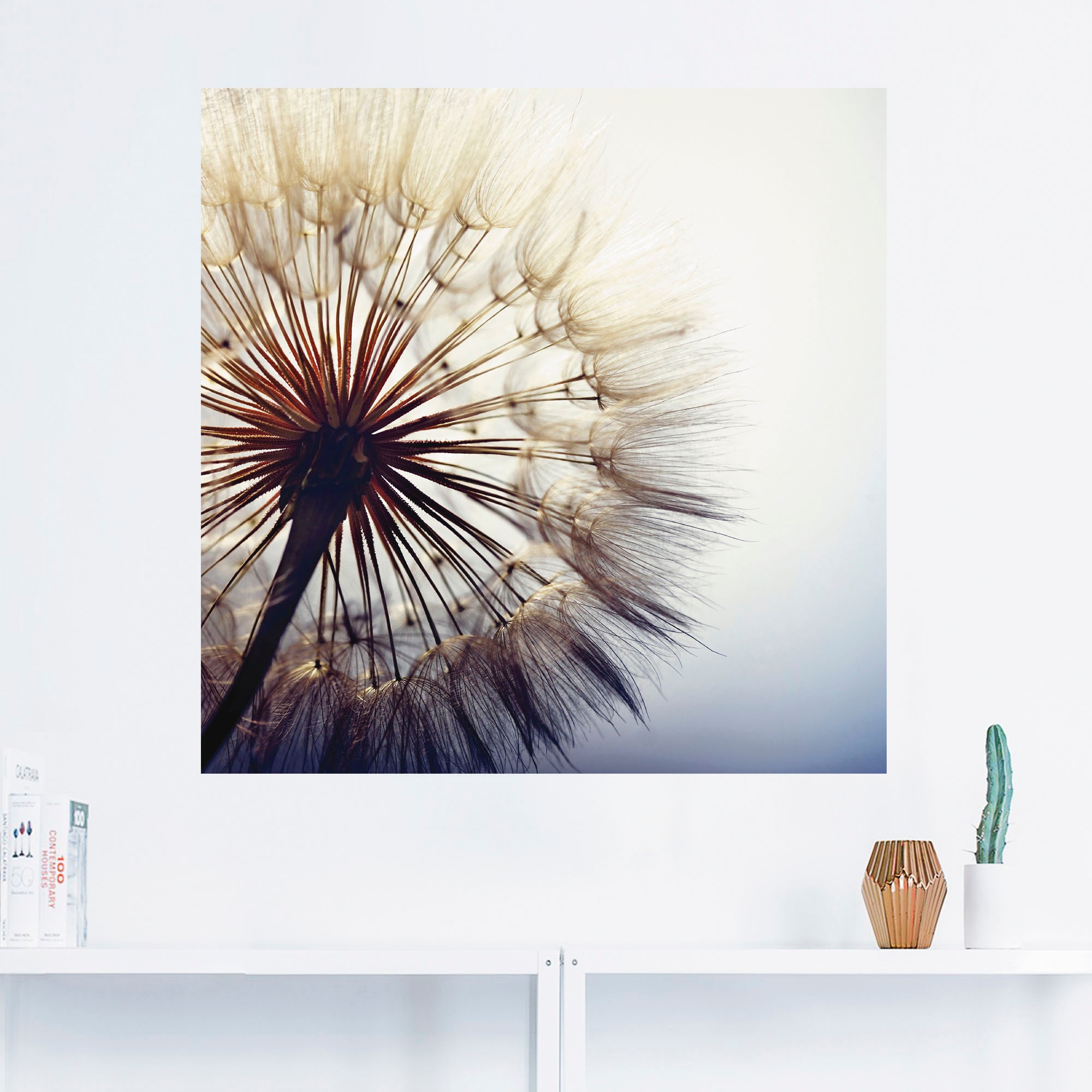 Artland Wandbild »Grosse Pusteblume«, Blumen, (1 St.), als Alubild, Outdoorbild, Leinwandbild, Poster, Wandaufkleber