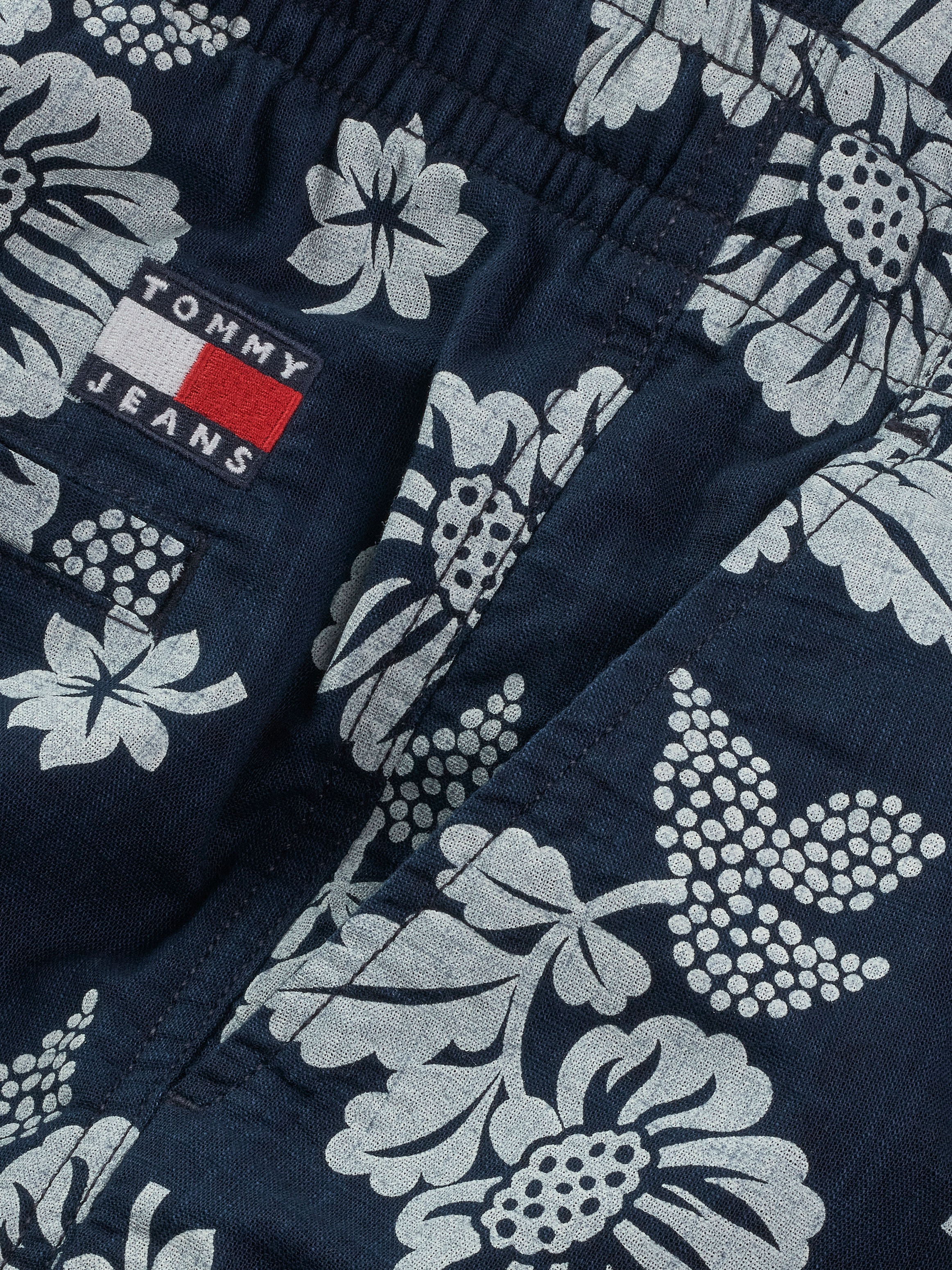 Tommy Jeans Plus Shorts »TJM SLUB AOP BEACH SHORT EXT«, Grosse Grössen