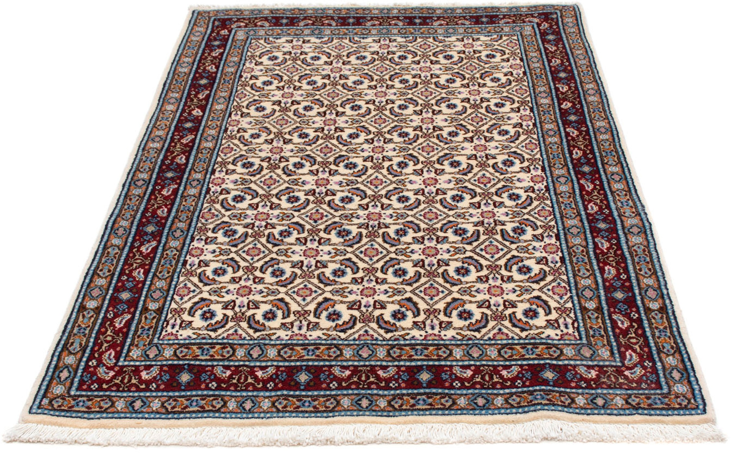 Image of morgenland Orientteppich »Perser - Classic - 149 x 100 cm - beige«, rechteckig, 10 mm Höhe, Wohnzimmer, Handgeknüpft, Einzelstück mit Zertifikat bei Ackermann Versand Schweiz