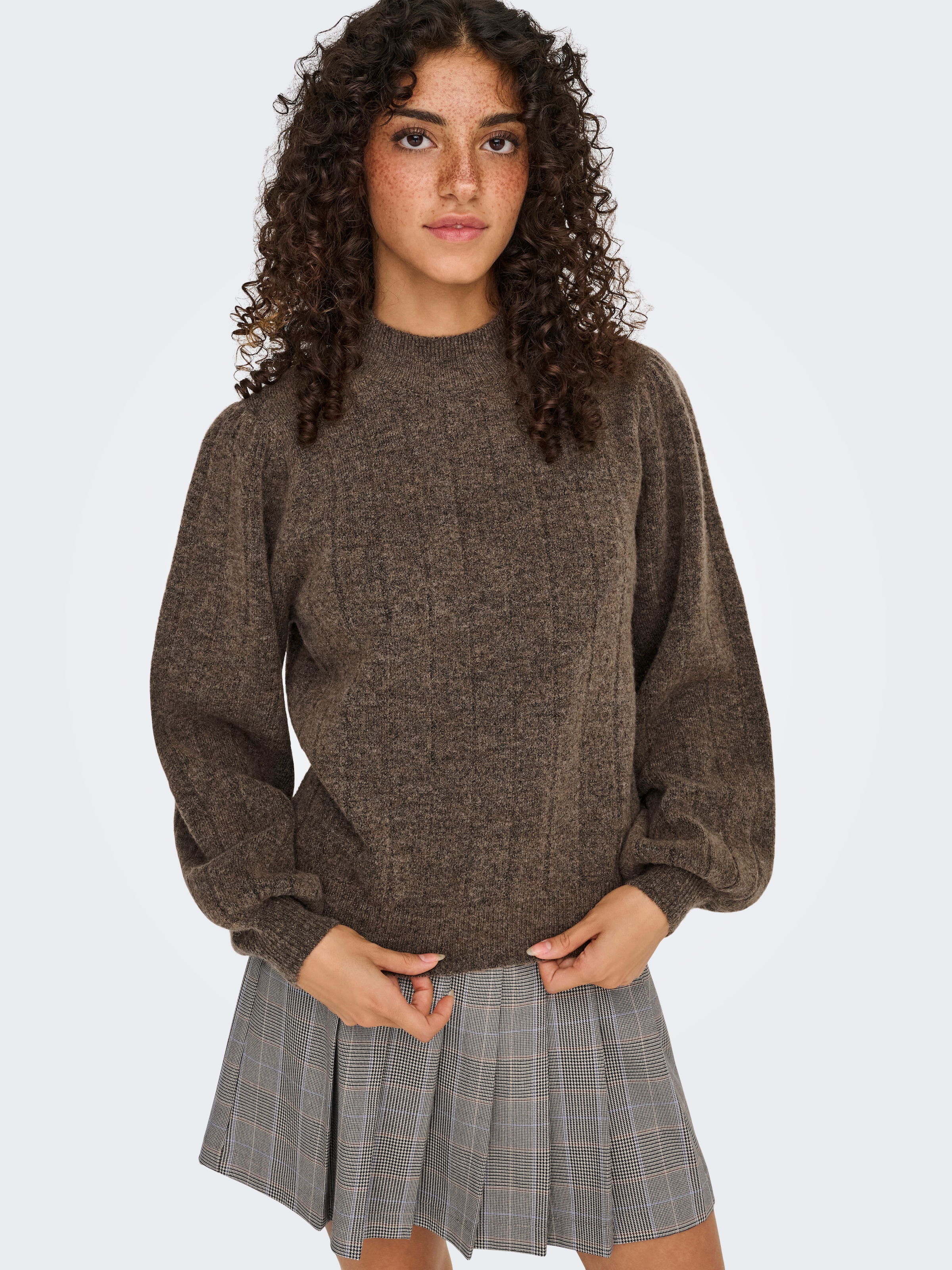 Image of ONLY Strickpullover "ONLFIRENZE LS HIGHNECK PULLOVER KNT NCA"