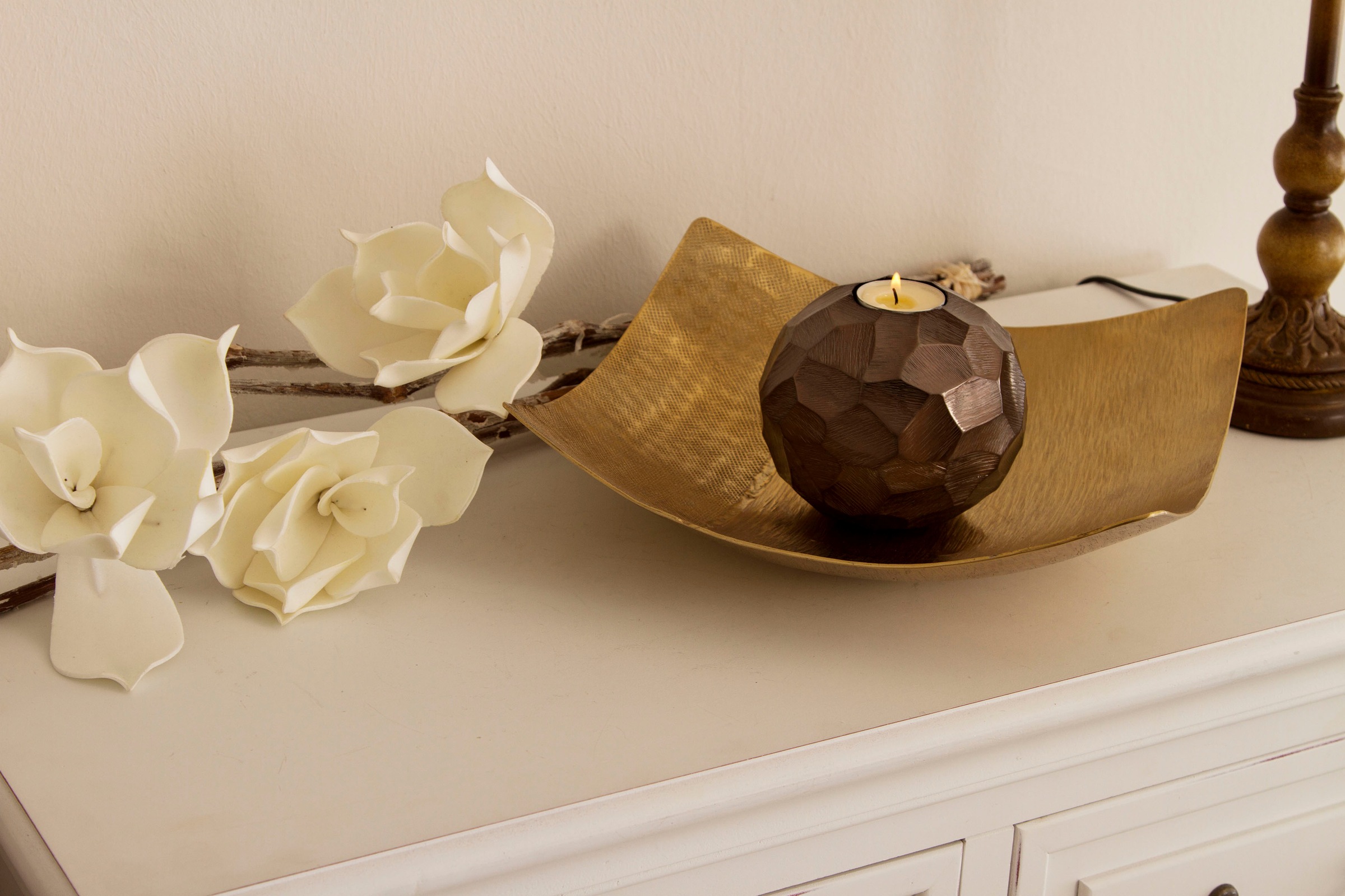 Image of Myflair Möbel & Accessoires Dekoschale, Schale, goldfarben, aus Metall, eckig, modernes Design, Wohnzimmer bei Ackermann Versand Schweiz