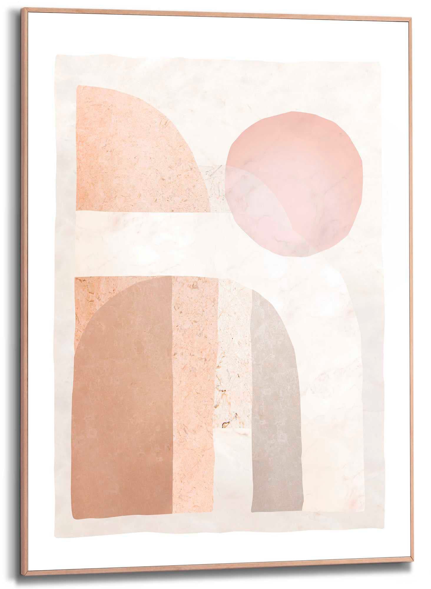 Image of Reinders Poster "Abstrakt" im Holzrahmen