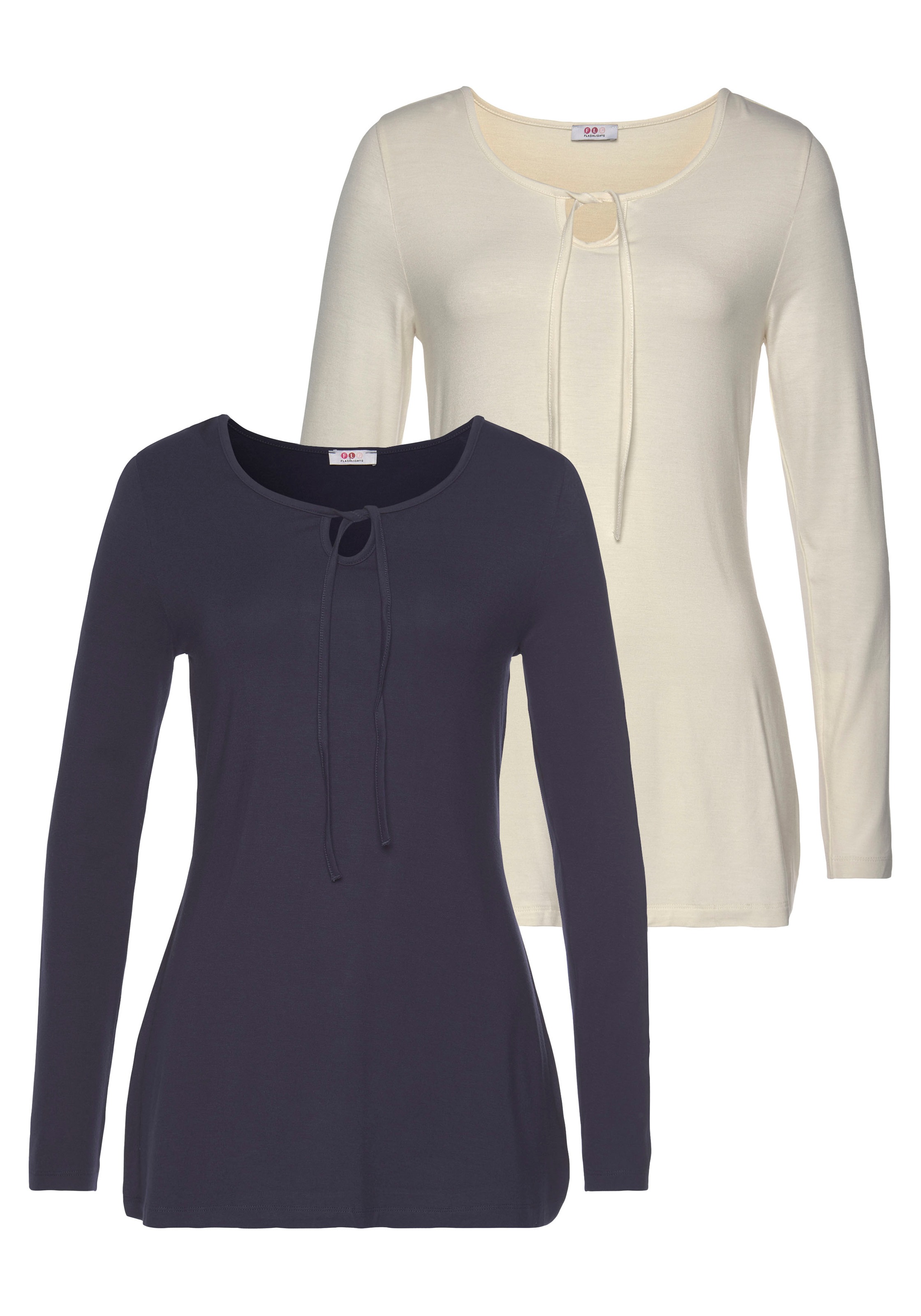 Image of Flashlights Tunikashirt, (Packung, 2er-Pack), in Longform bei Ackermann Versand Schweiz